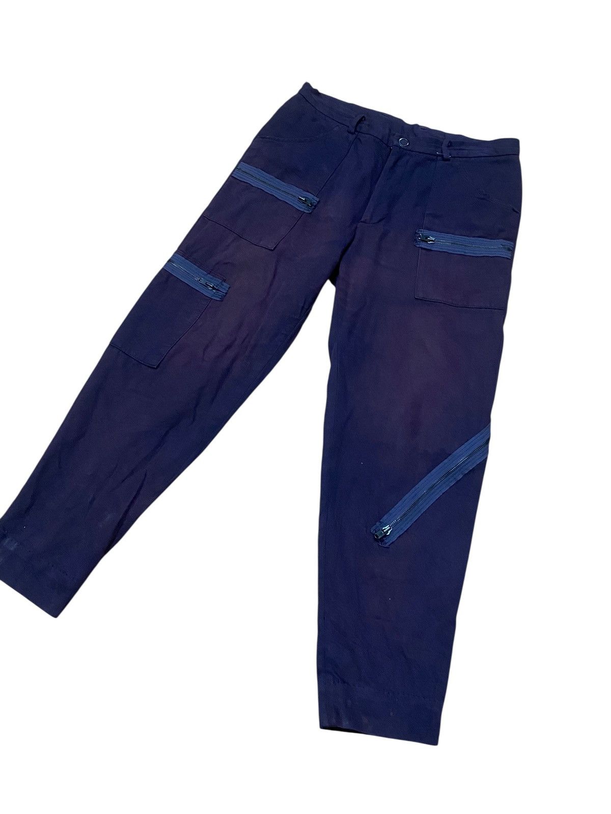 Number (N)ine 🔥Rarely🔥AW2003 number (n)ine bondage multizip pants sunfaded Size US 32 / EU 48 - 3 Thumbnail