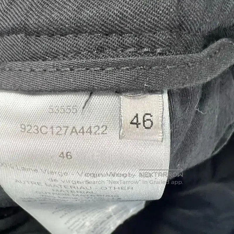 Dior Dior Casual Black Cotton Pants for Men . Size US 32 / EU 48 - 4 Thumbnail