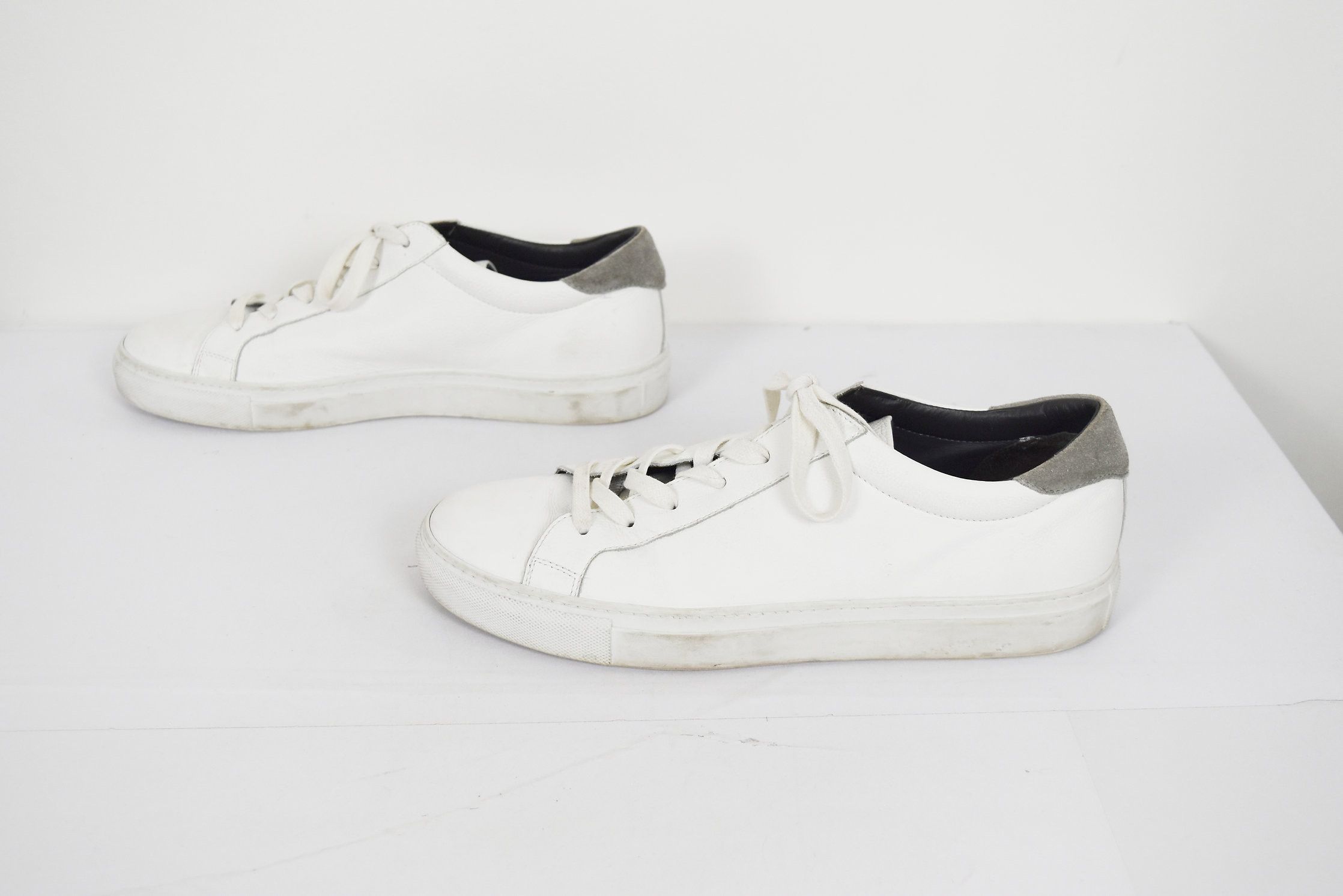 image of To Boot Sneakers in White Leather, Men's (Size 10)