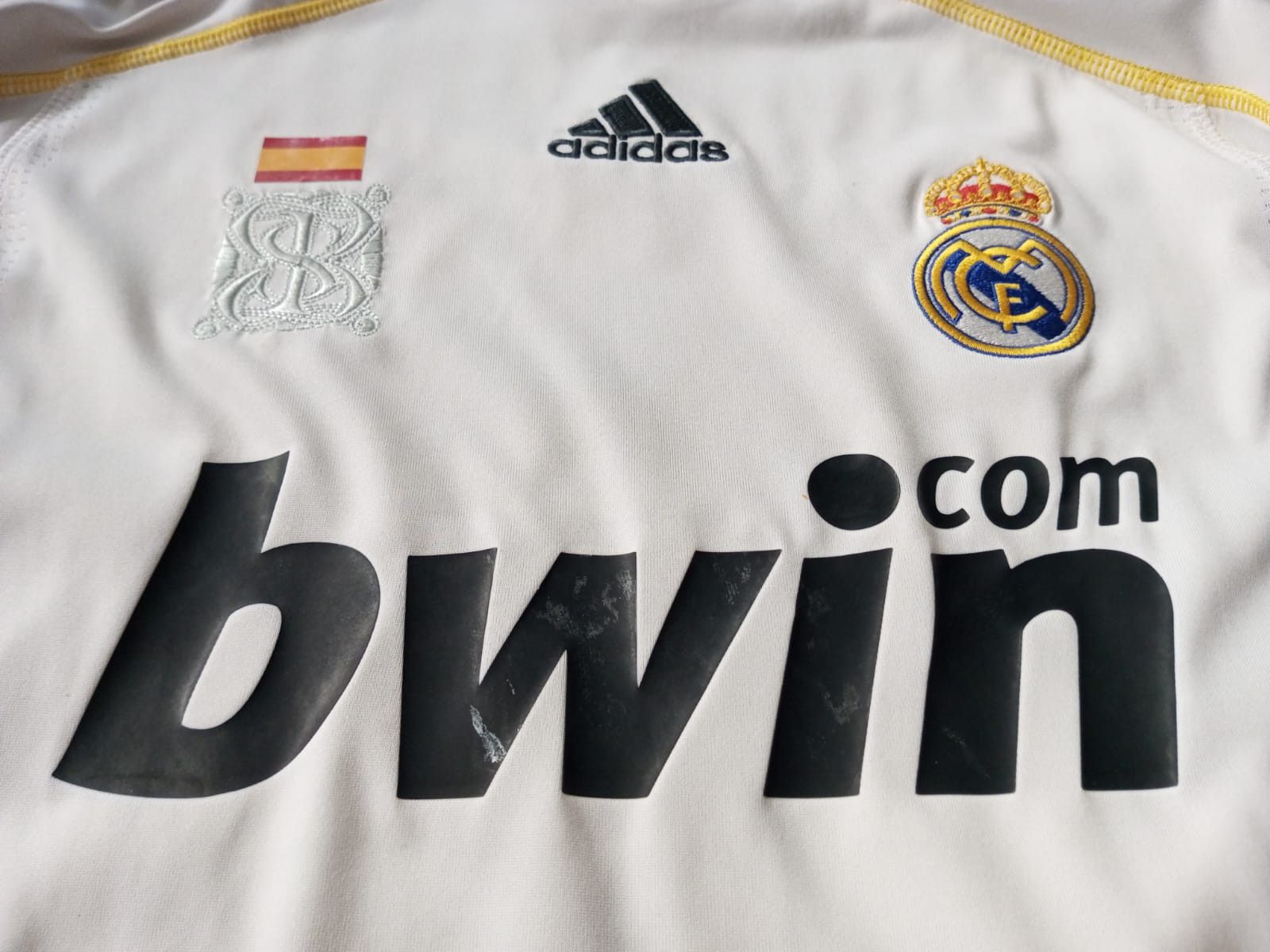 Adidas Real Madrid 2009 home Jersey Cristiano Ronaldo 9 Size US S / EU 44-46 / 1 - 4 Thumbnail