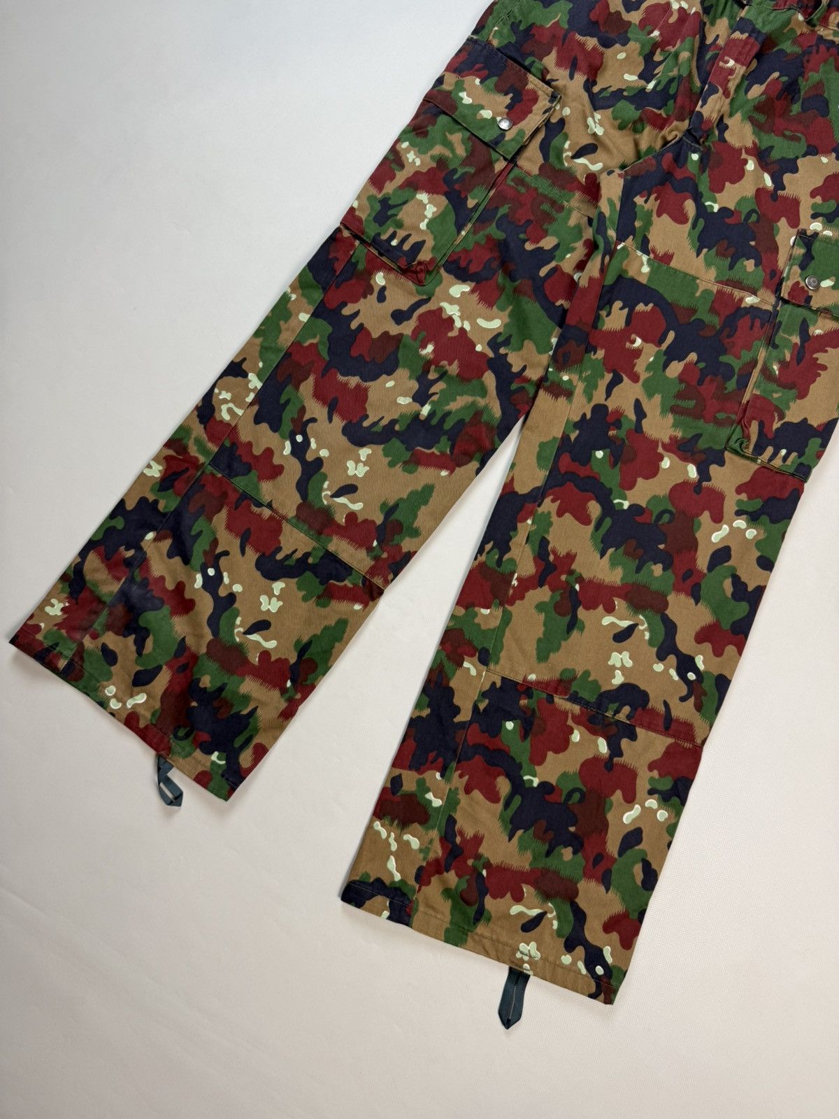 Vintage Military Swiss Army Alpenflage Camo M83 Cargo Pants Trousers Size US 30 / EU 46 - 3 Thumbnail