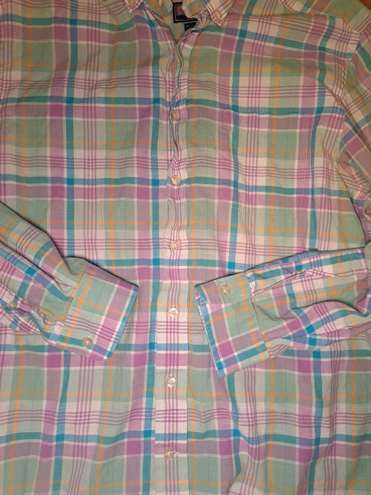 Vineyard Vines Vineyard Vines Button Up Shirt Mens Medium Multicolor Plaid Size US M / EU 48-50 / 2 - 5 Thumbnail