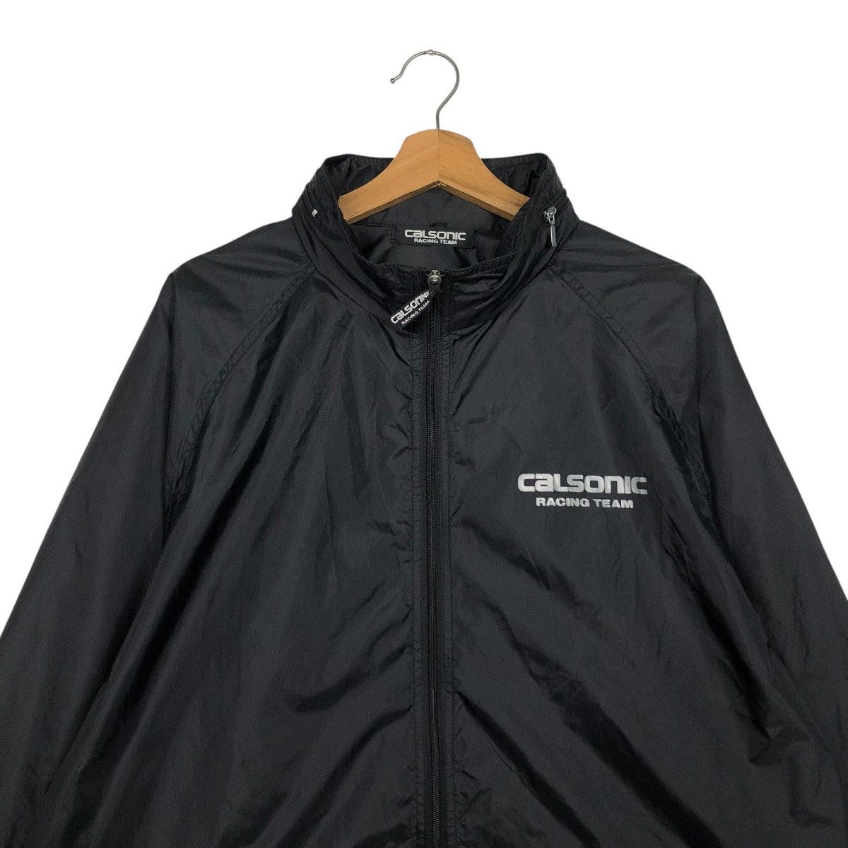 Japanese Brand 🔥VINTAGE NYLON BOMBER JACKET CALSONIC RACING BIG LOGO Size US M / EU 48-50 / 2 - 5 Thumbnail