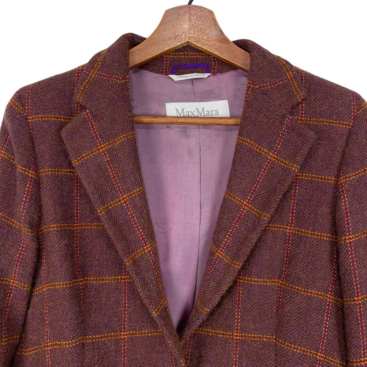Max Mara × Vintage Vintage Max Mara Blazer Size M / US 6-8 / IT 42-44 - 2 Thumbnail