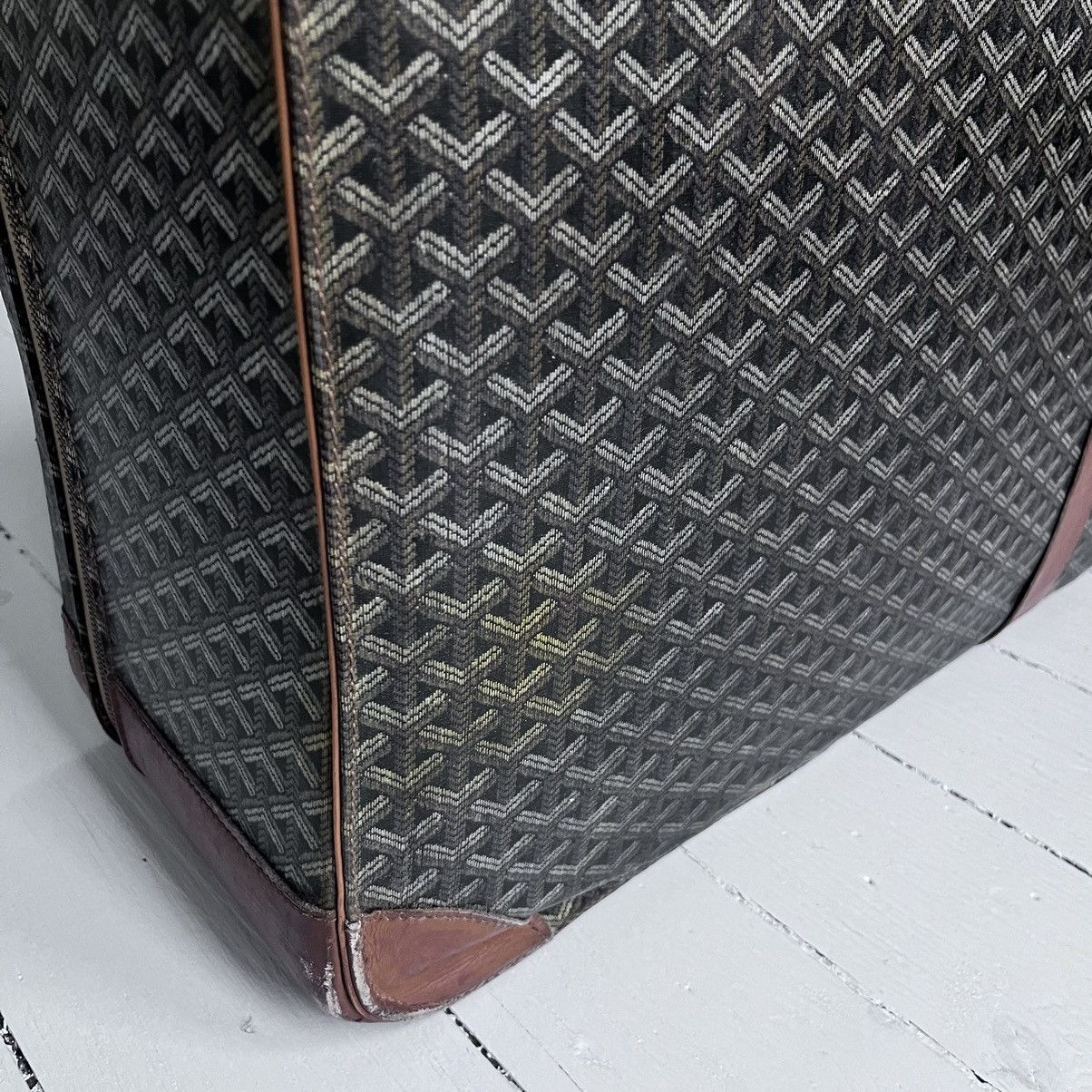 Goyard Goyard Goyardine Monogram Mid 1900s Soft Suitcase Size ONE SIZE - 8 Thumbnail