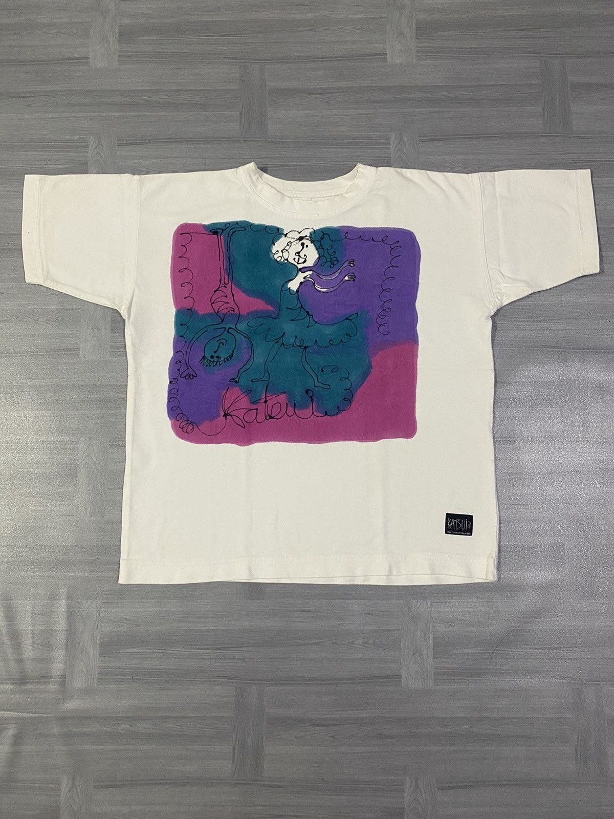 Vintage Vintage Art By Katsui by Studio Tee Size US XL / EU 56 / 4 - 1 Thumbnail