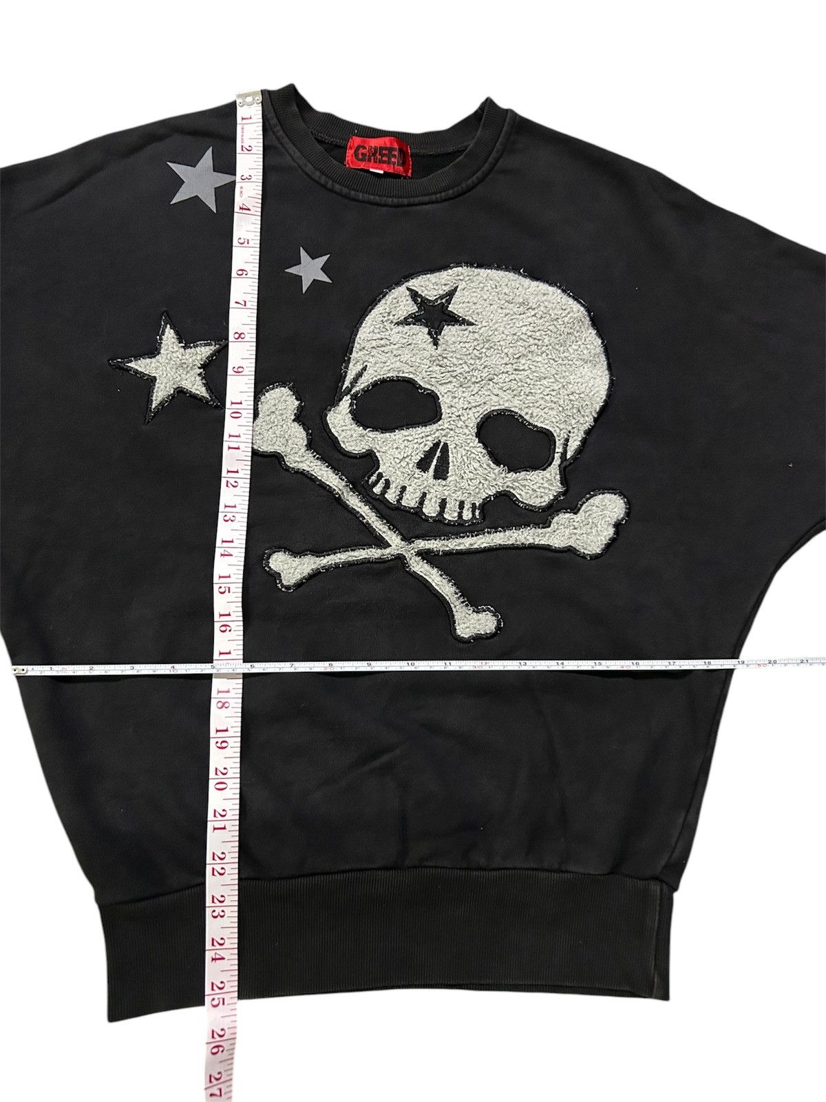If Six Was Nine × Japanese Brand Rare🔥 Boxy Skull Greed Japanese Brand Jumper Size US M / EU 48-50 / 2 - 9 Thumbnail
