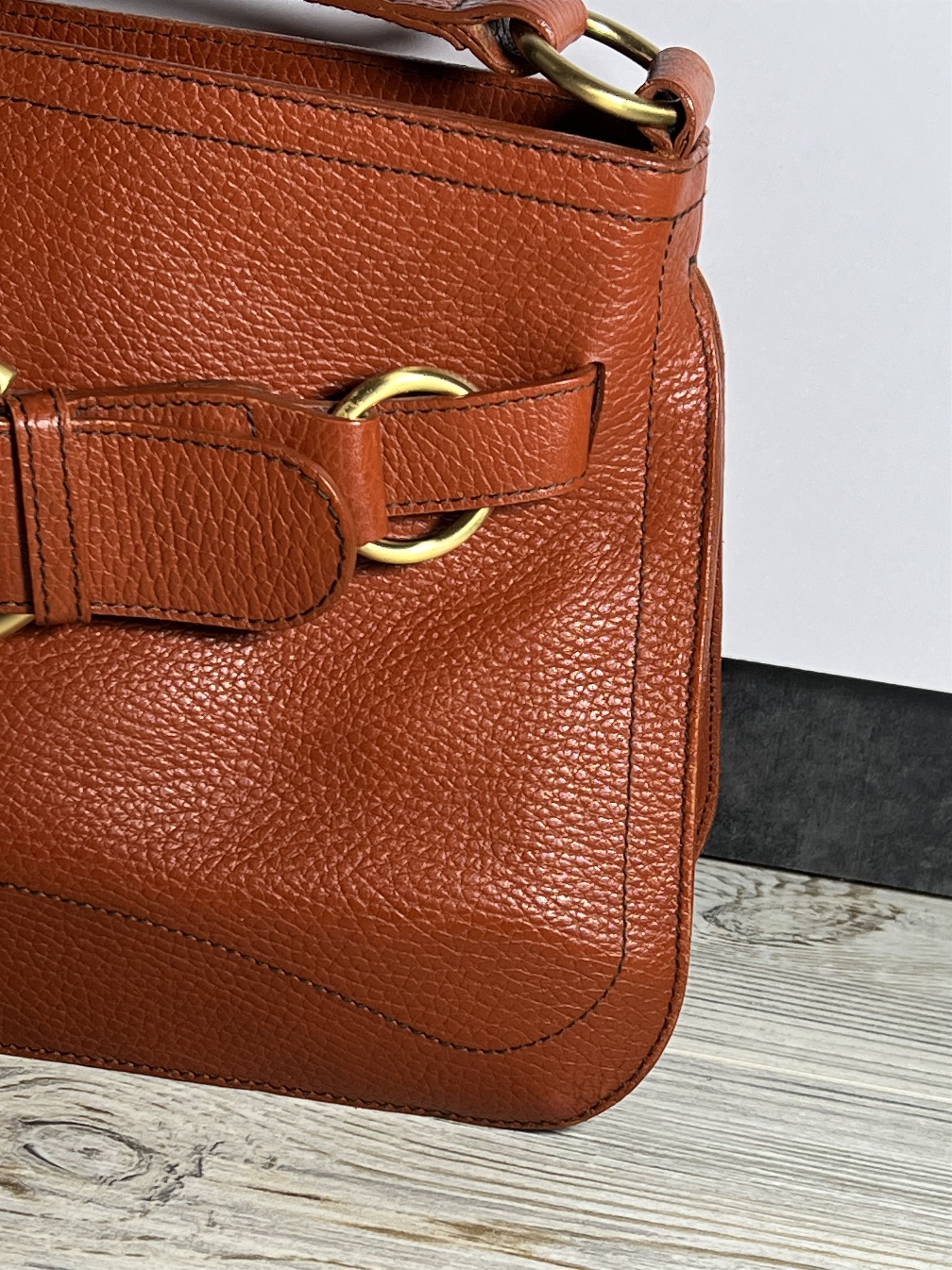 Furla Furla Brown Leather Shoulder Bag Handbag Size ONE SIZE - 8 Thumbnail