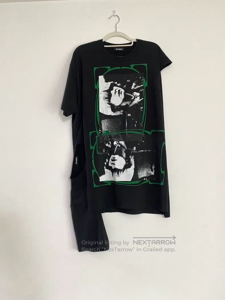 Raf Simons Raf simons 19ss show style double-necked alien T-shirt Size US S / EU 44-46 / 1 - 1 Thumbnail