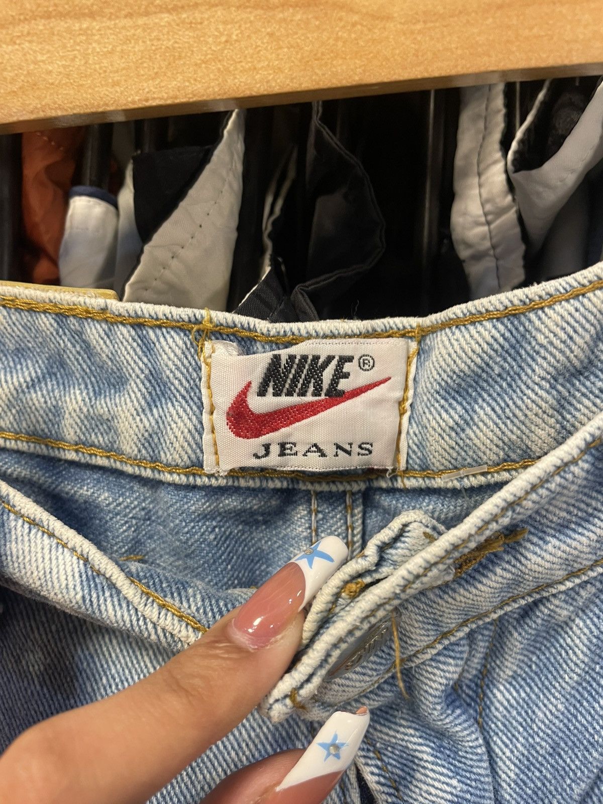 Nike Vintage Nike Denim Pants Size US 30 / EU 46 - 4 Thumbnail