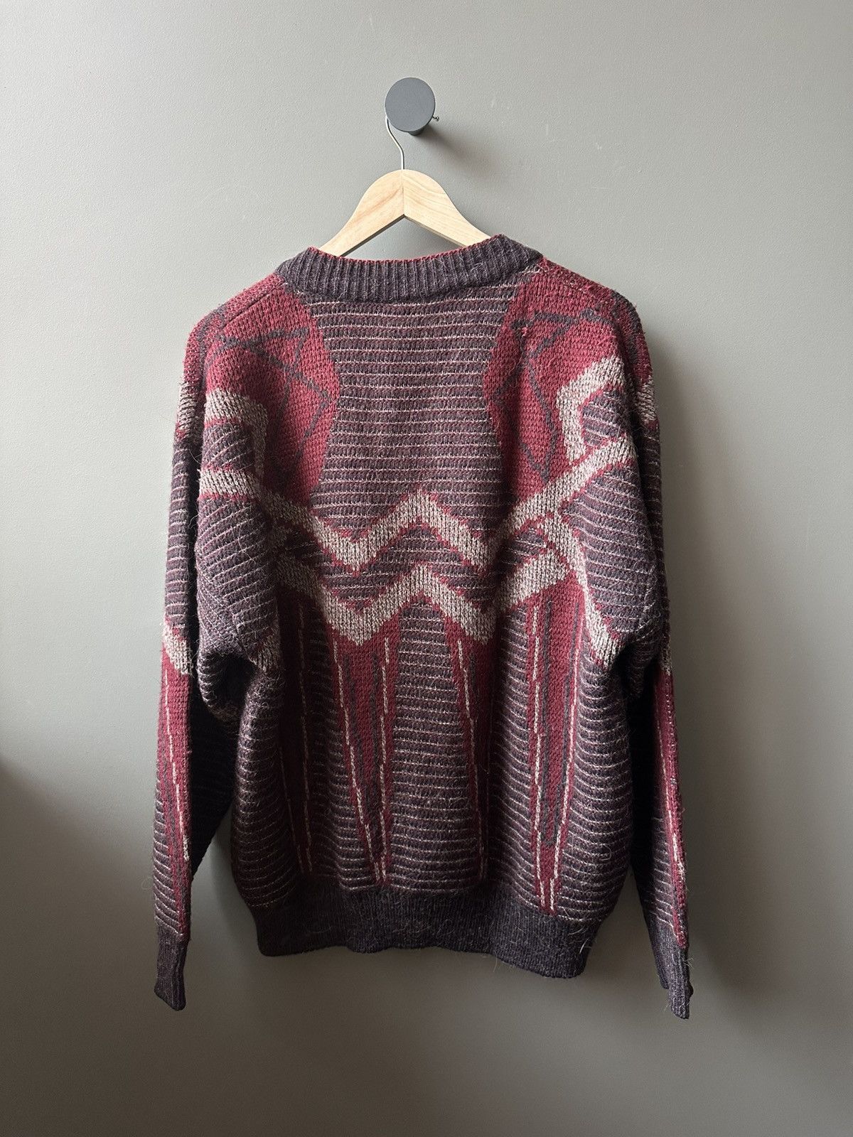 Vintage Monte Carlo Alpaca Wool Acrylic Cardigan Size 50 Size US M / EU 48-50 / 2 - 4 Thumbnail
