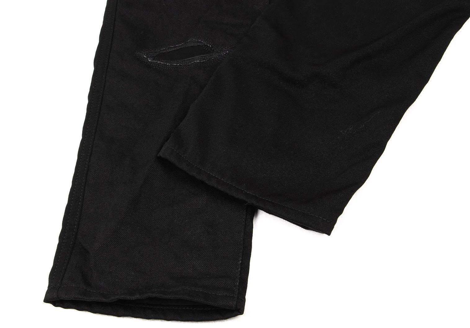 Junya Watanabe Cotton Patch Design Tapered Pants in Black, Size XS Size US 30 / EU 46 - 11 Thumbnail