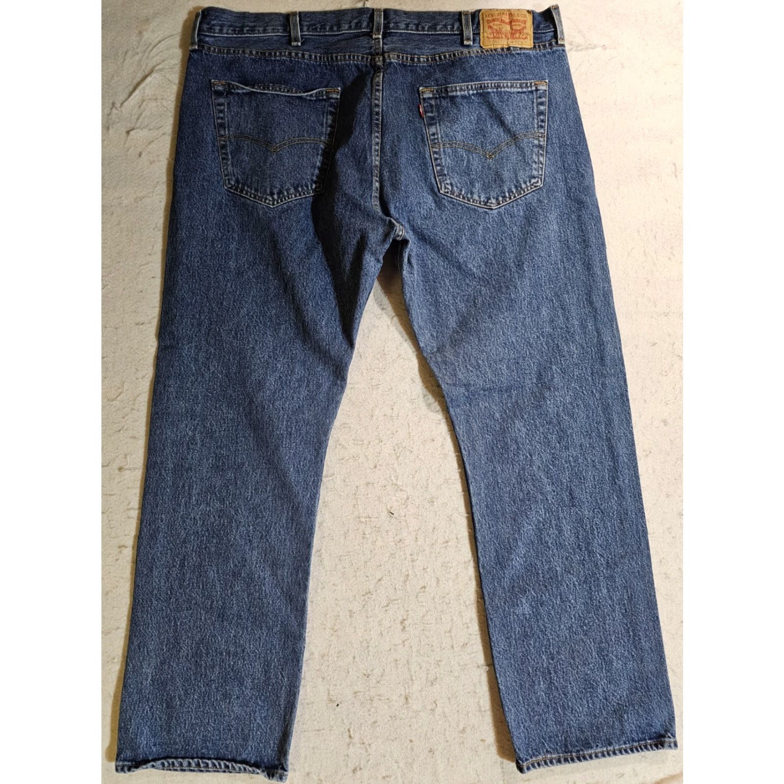 Levi's VINTAGE Levi's 501 XX Jeans Mens Size 42x30 Blue Medium Wash Denim Cotton 90s Theme 5-Pocket Design Regular Fit Straight Size US 42 / EU 58 - 4 Thumbnail