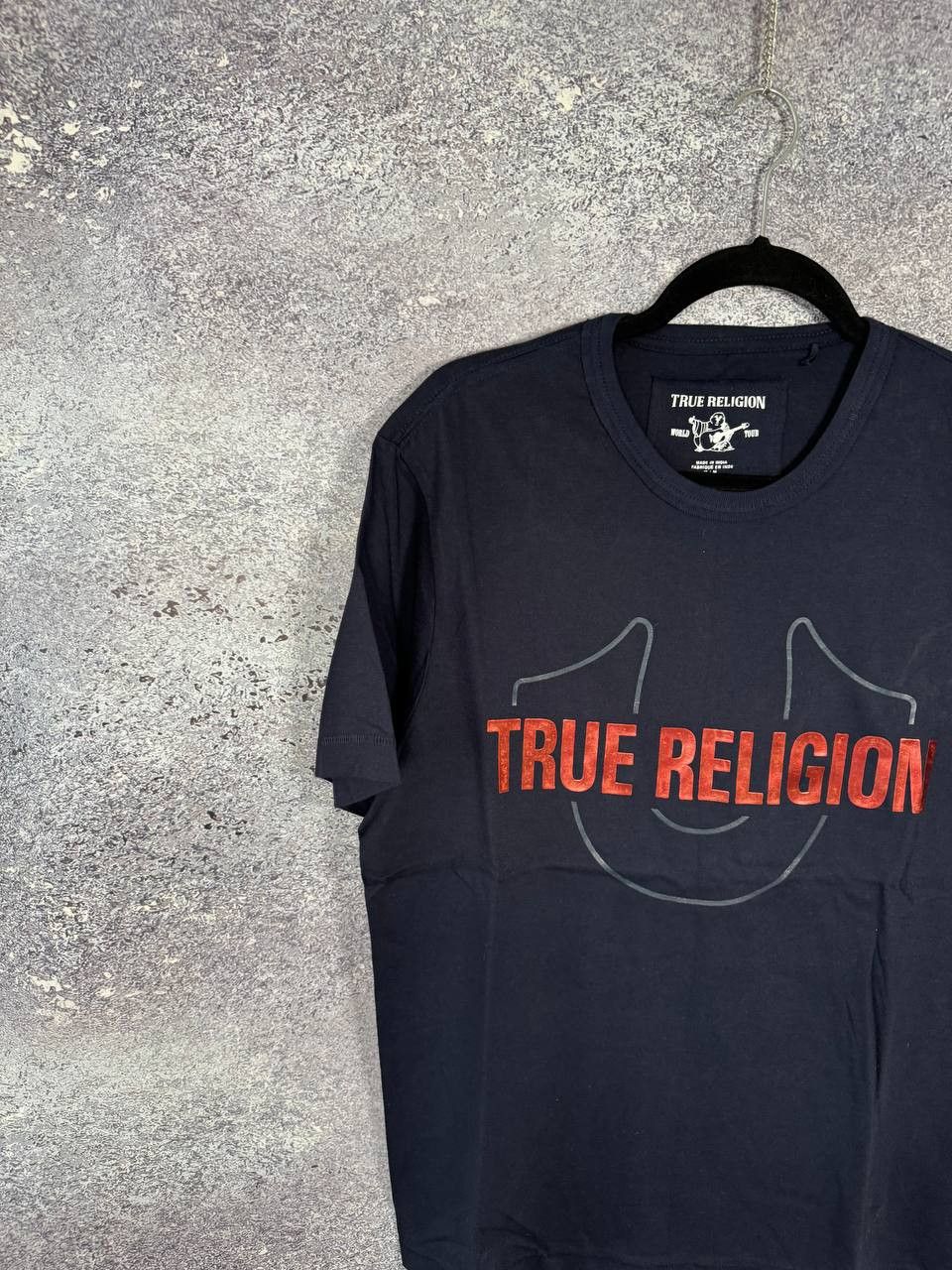 True Religion Vintage True Religion Blue Big Logo T-Shirt Medium Size US M / EU 48-50 / 2 - 2 Thumbnail