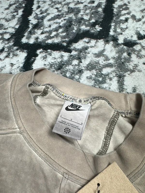 Nike Nike Spellout crewneck sweatshirt beige brown swoosh L Size US L / EU 52-54 / 3 - 4 Thumbnail