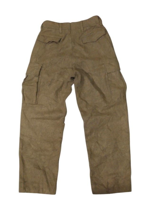 Vintage Vtg 1960s German Army Wool Cargo Pants Size US 30 / EU 46 - 3 Thumbnail