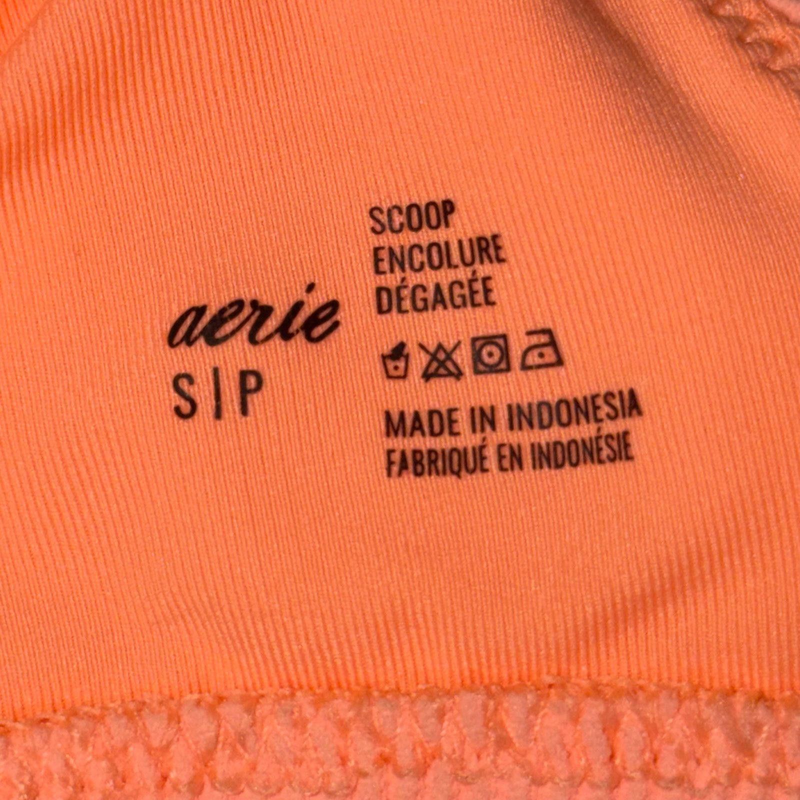 Other Aerie Small Scoop Neck Bikini Top Size ONE SIZE - 5 Thumbnail