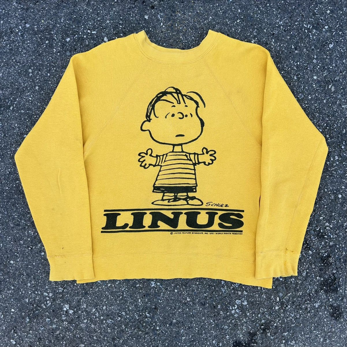Peanuts × Vintage Vintage 1960’s Peanuts Linus Mayo Spruce Crewneck Size Small Size US S / EU 44-46 / 1 - 1 Thumbnail