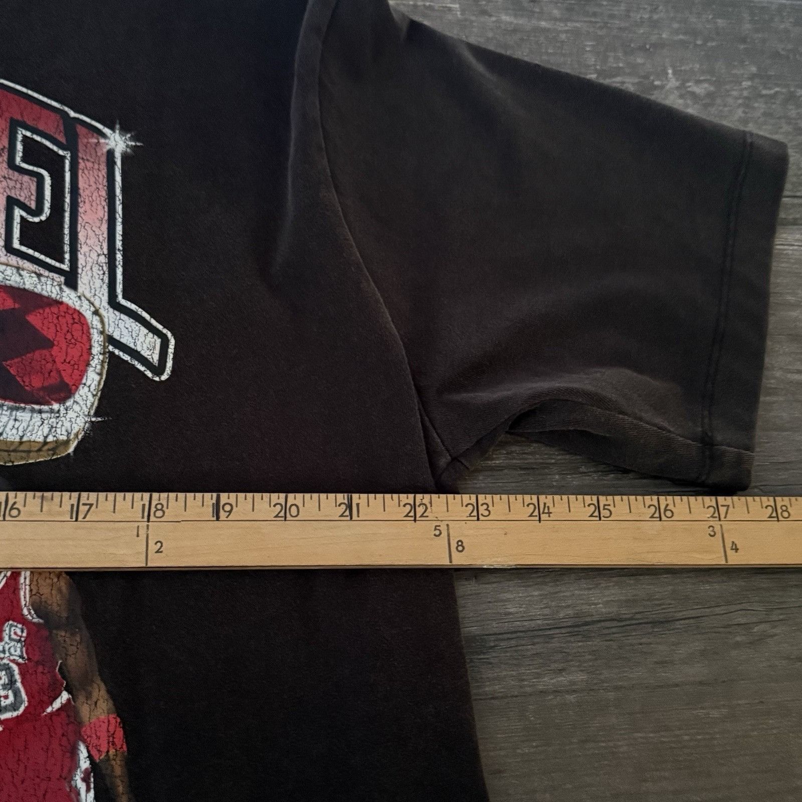 Jordan Brand AIR JORDAN RINGS HEAVYWEIGHT 'DISTRESSED' TEE T-SHIRT SZ M O Size US M / EU 48-50 / 2 - 4 Thumbnail