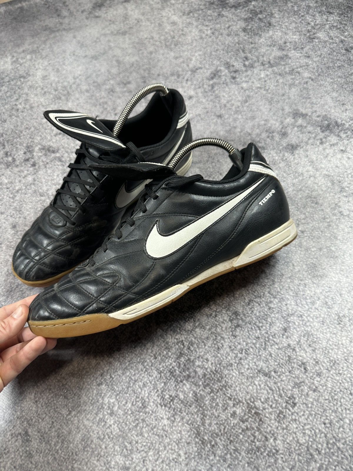 Nike Vintage Nike Style Streetwear Soccer Sneakers 12.5 Rare Logo Size US 12.5 / EU 45-46 - 2 Thumbnail