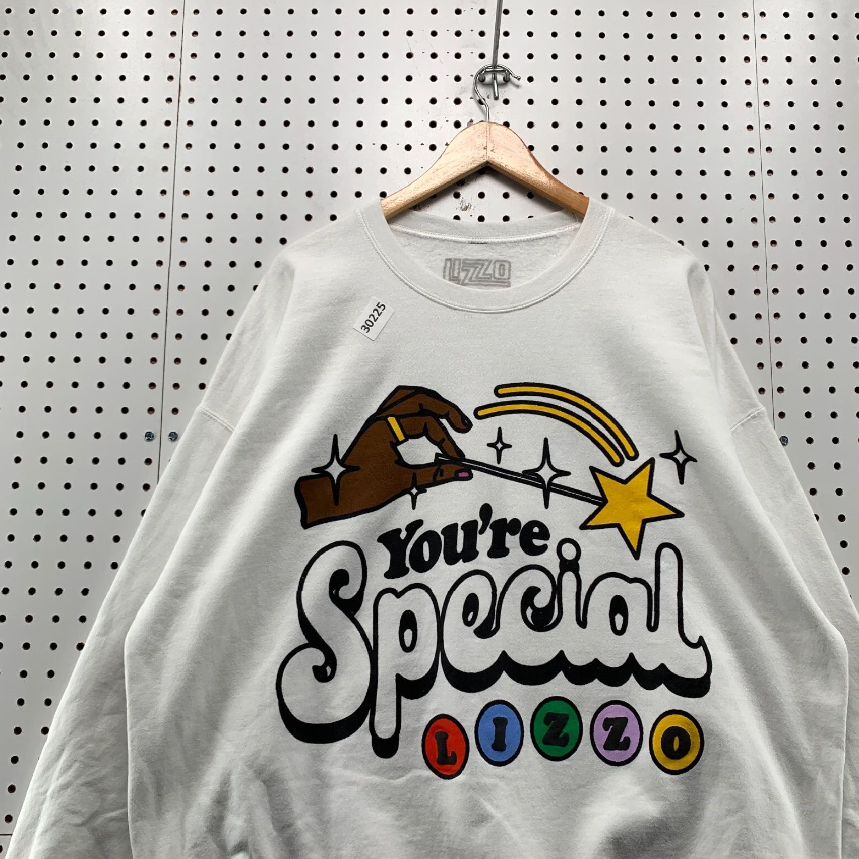 Rizzoli VINTAGE LIZZO You’re Special Crewneck Sweatshirt White 2XL Pullover Music Mens Shirt Size US XXL / EU 58 / 5 - 6 Thumbnail