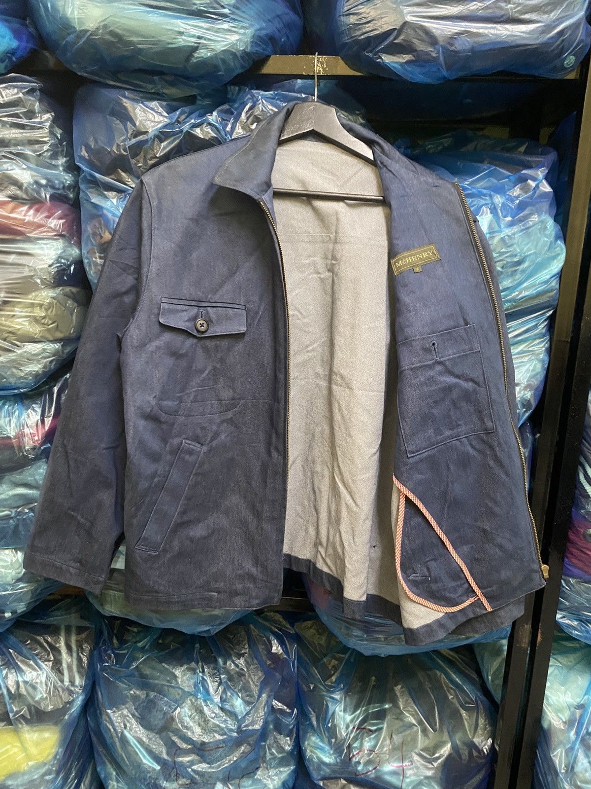Other McHENRY Japanese Workwear-Inspired Denim Zip Jacket Size US S / EU 44-46 / 1 - 7 Thumbnail