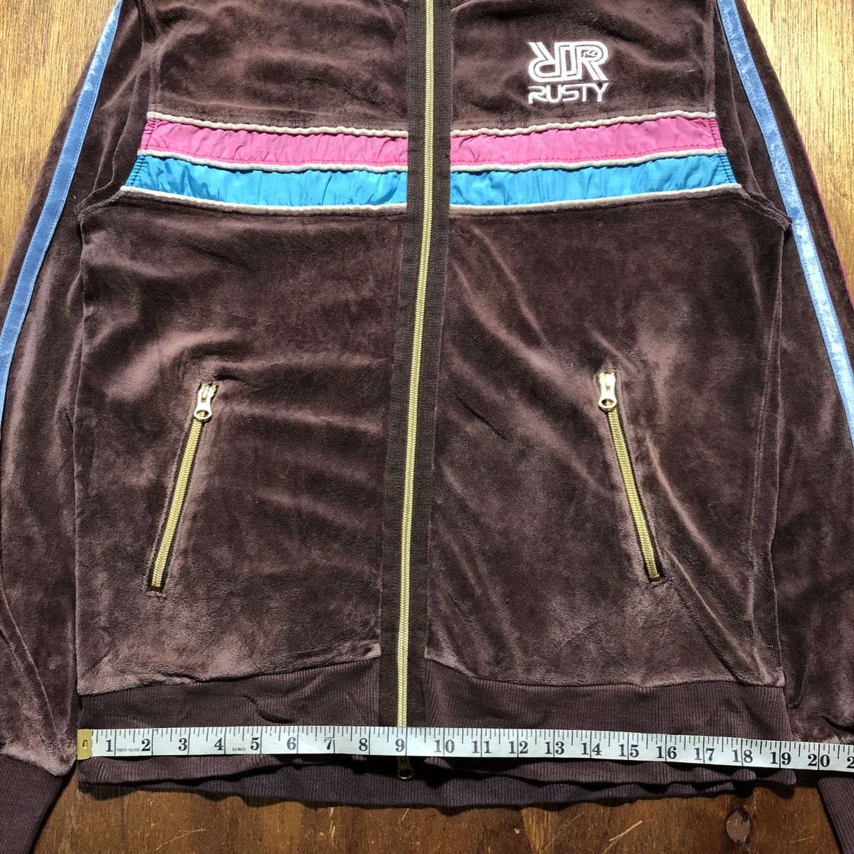 Rusty × Vintage Vintage Y2K Rusty Zipper Sweater Size M / US 6-8 / IT 42-44 - 14 Thumbnail