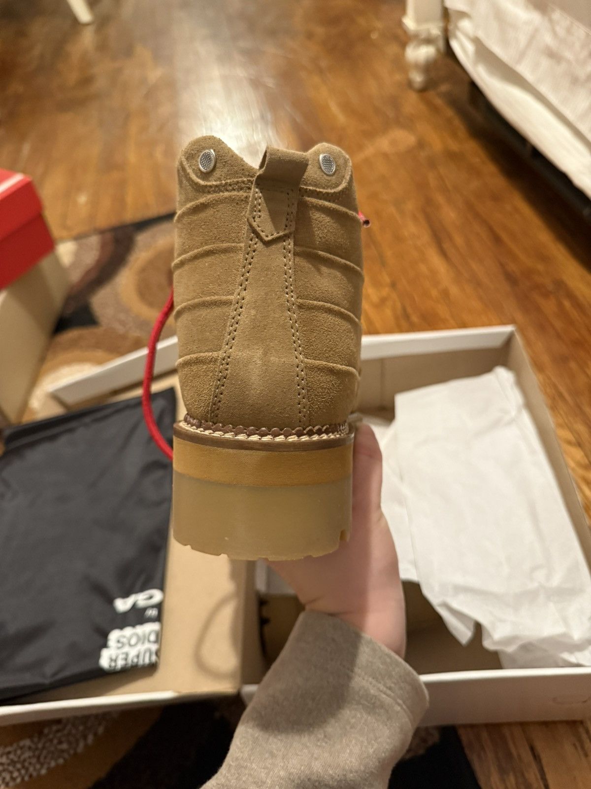 KidSuper KidSuper by Viga Layered Boot in Tan Size US 6.5 / EU 39-40 - 7 Thumbnail