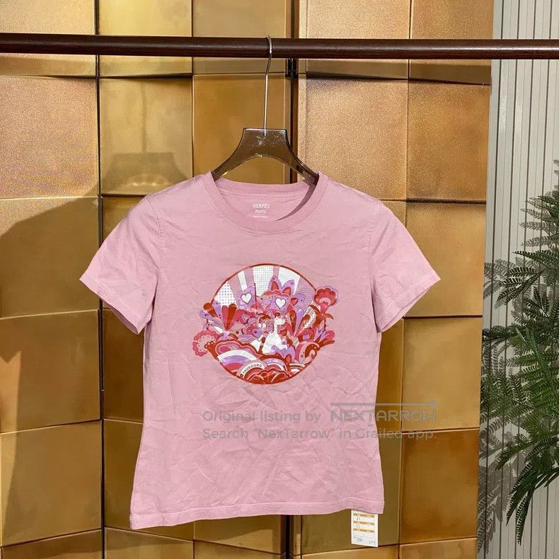 Hermes Hermes Cartoon Rainbow Pegasus Short Sleeve Size XS / US 0-2 / IT 36-38 - 1 Thumbnail