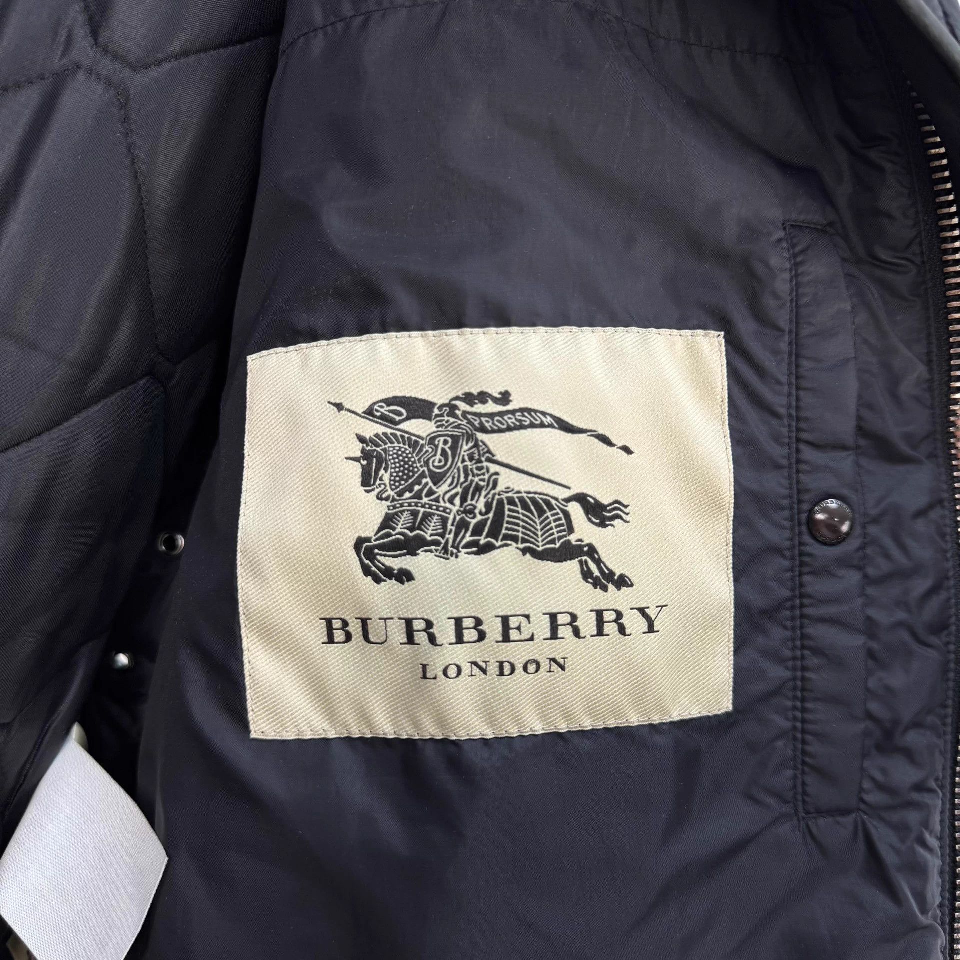 Burberry Burberry quilted black cotton puffer coat XXL 99 new Size US XXL / EU 58 / 5 - 5 Thumbnail