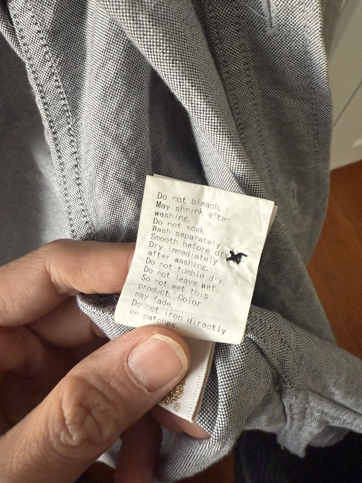Bape 1st Camo Bape Shark Grey Button up Work Hooded Shirt Size US XL / EU 56 / 4 - 7 Thumbnail