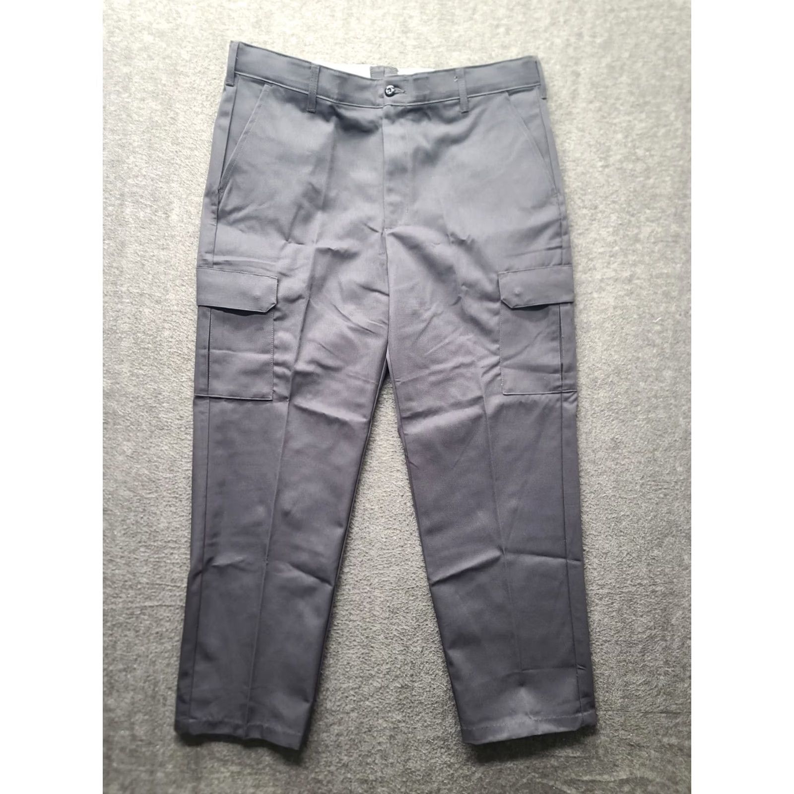 Red Kap Red Kap Cargo Pants Mens 40x32 Gray Relaxed Fit Durable Pockets Workwear Size US 40 / EU 56 - 2 Thumbnail