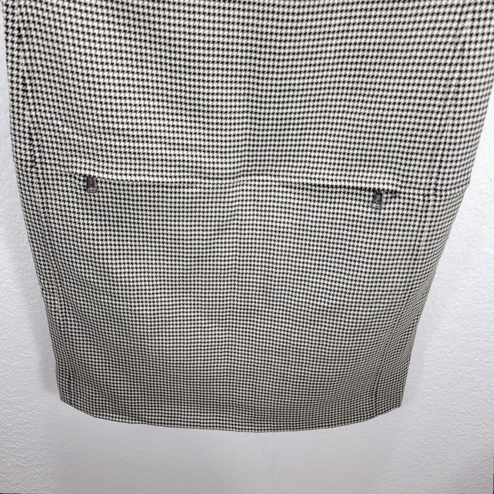 Ralph Lauren Ralph Lauren Black Label Wool Houndstooth Print Shift Dress 2 Black White Women Dress, Shift, Wool, Houndstooth, Ralph Lauren, Black/White, Size 2 Size XS / US 0-2 / IT 36-38 - 5 Thumbnail