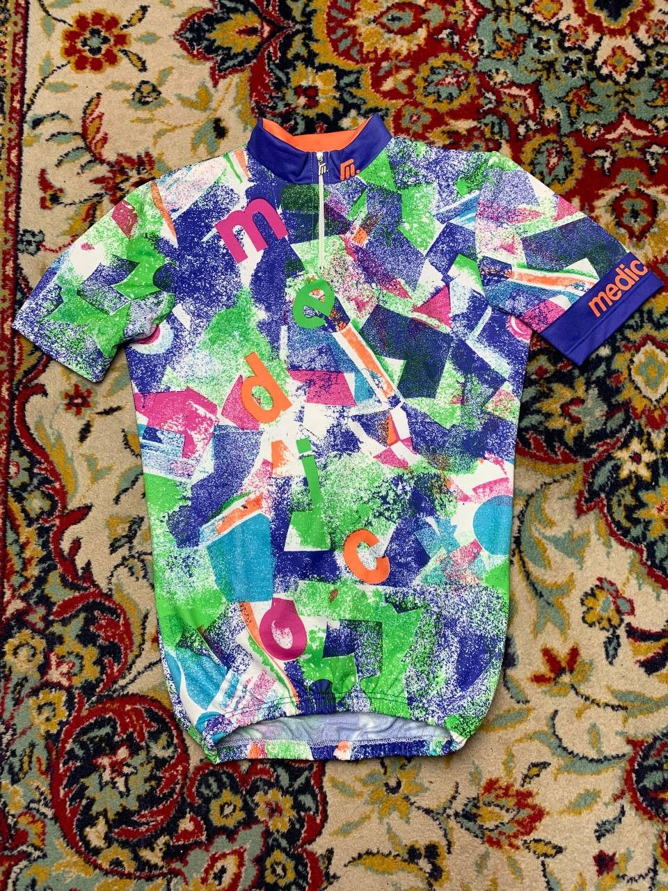 Vintage VINTAGE MEDICO CYCLING BICYCLE BIKE SHIRT JERSEY MAGLIA Size US M / EU 48-50 / 2 - 1 Thumbnail