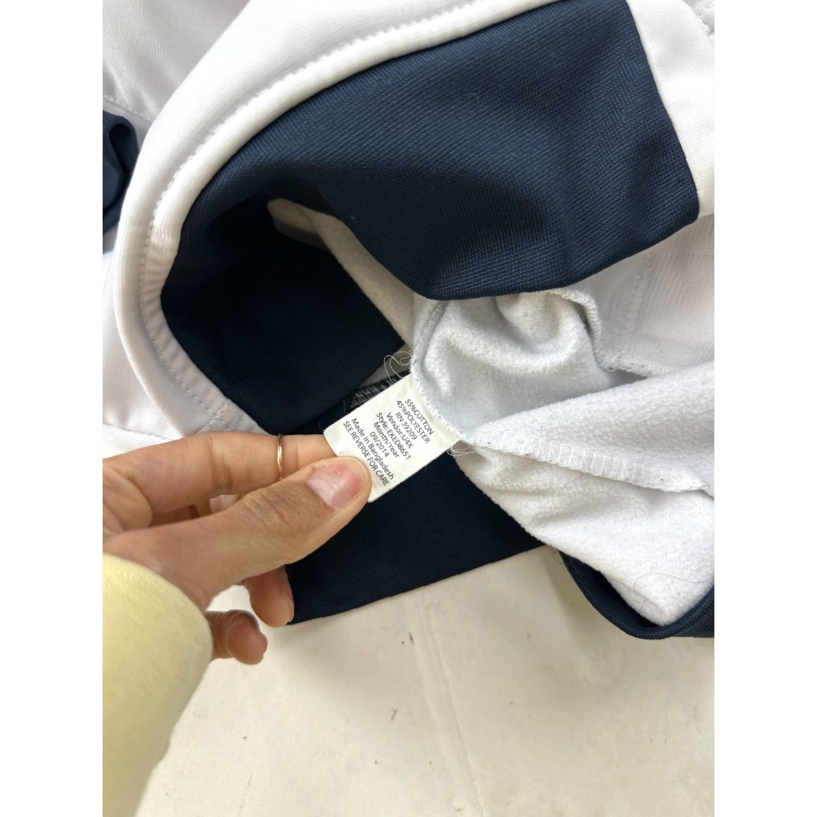 Ecko Unltd. Ecko Unltd Jacket Mens XL White Colorblock Tricot Track Long Sleeve Full Zip Size US XL / EU 56 / 4 - 7 Thumbnail