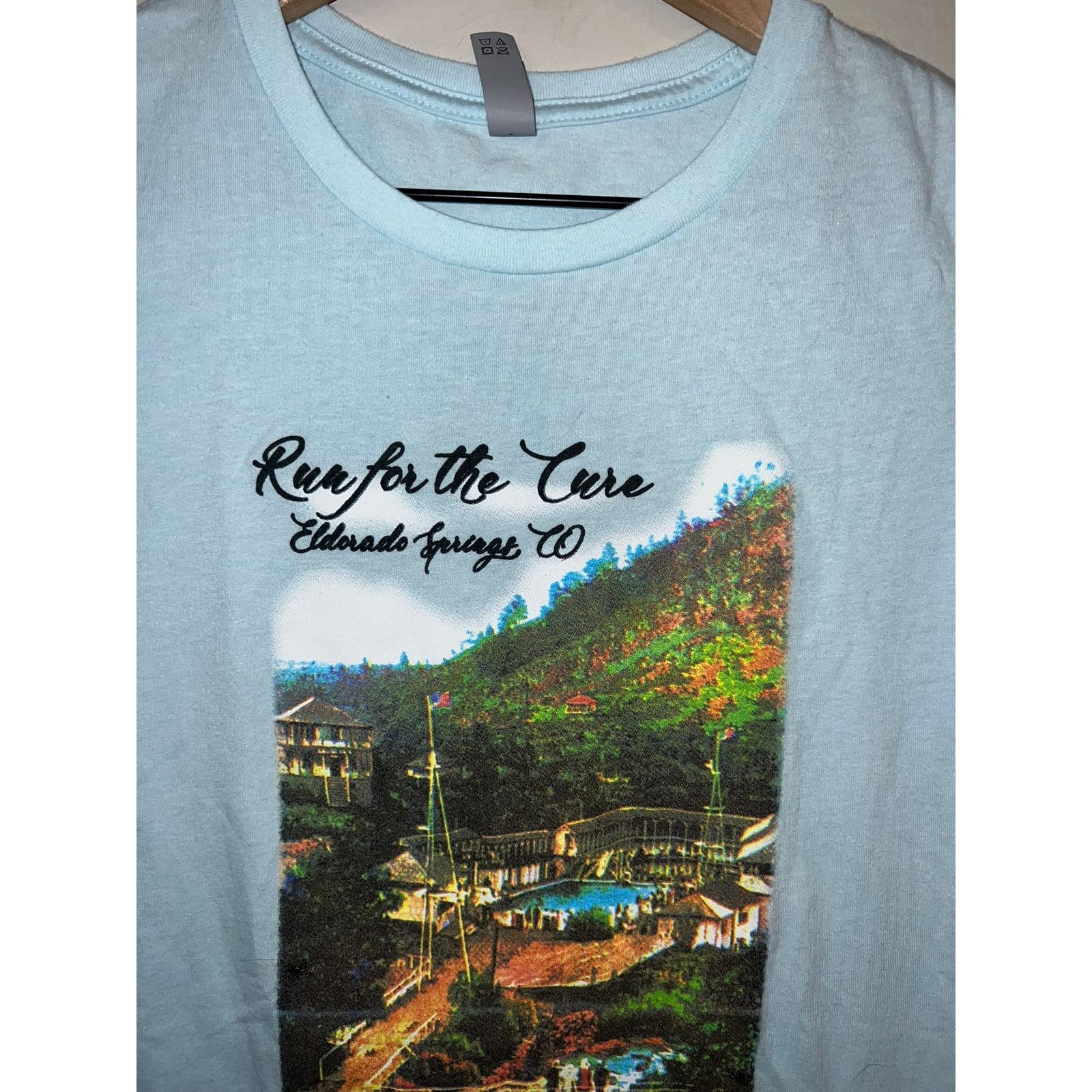 NEXT Womens Run For The Cure Shirt Eldorado Springs Colorado Tee Size M / US 6-8 / IT 42-44 - 2 Thumbnail