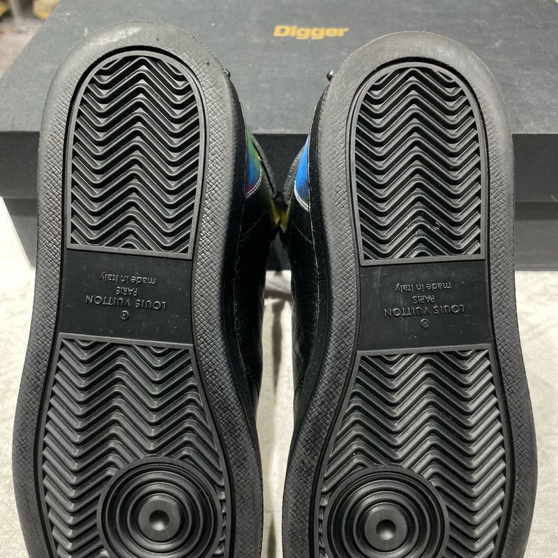 Louis Vuitton Louis Vuitton Rivoli High-Top Fashion Sneakers for Men - Size US 6.5 / EU 39-40 - 9 Thumbnail