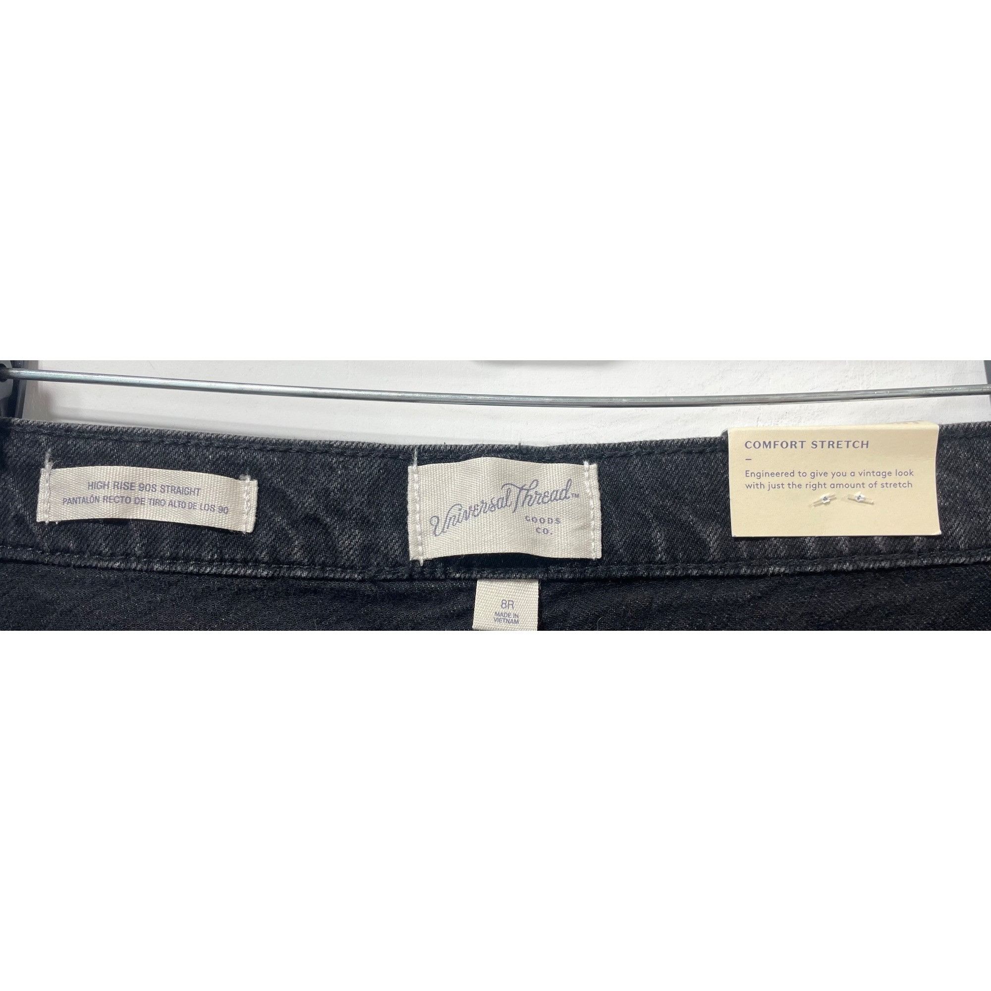 Other Universal Thread - Women's Confort Stretch Jeans - Black - 8 Size 30" / US 8 / IT 44 - 10 Thumbnail