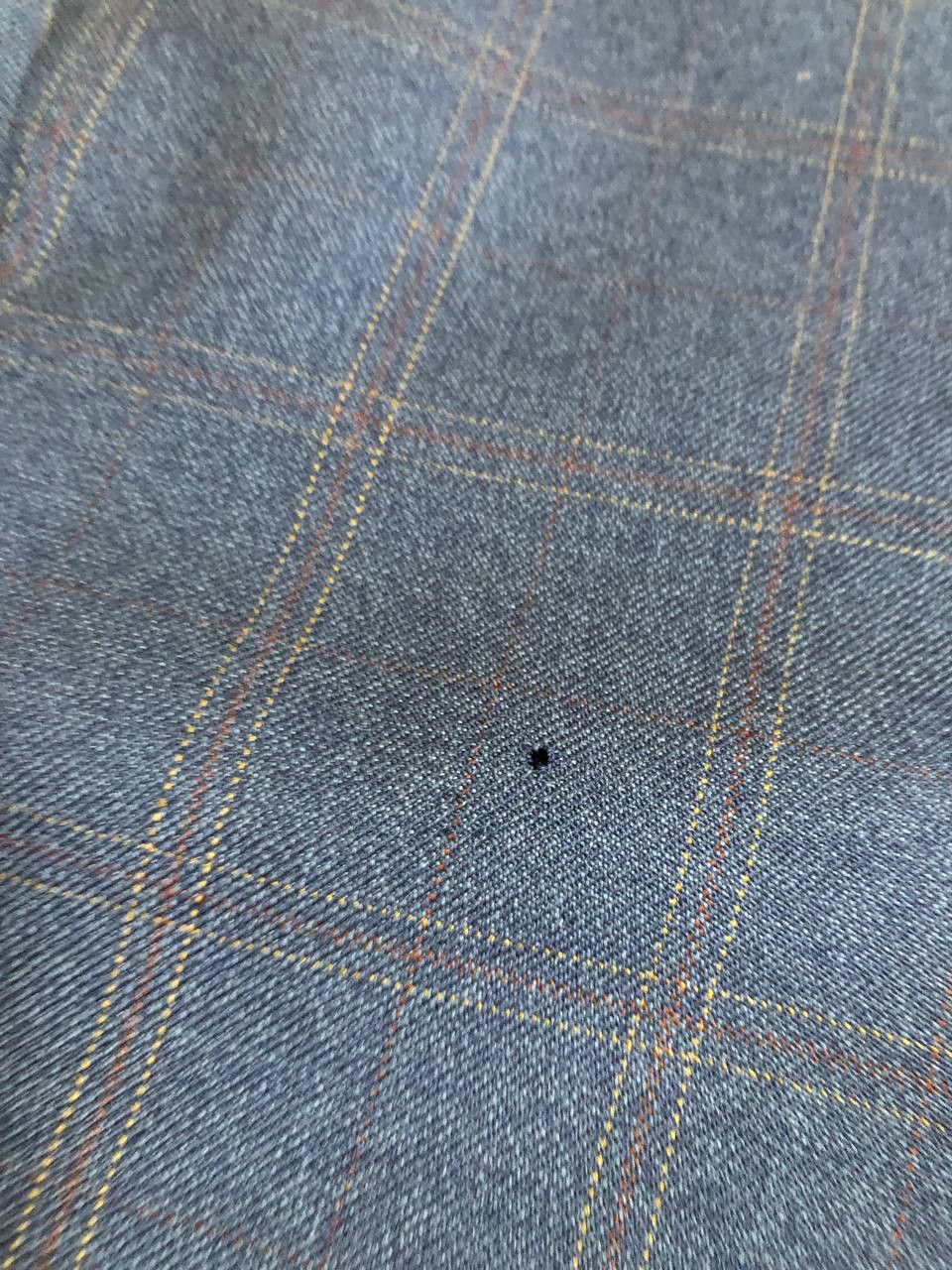 Burberry BURBERRY Blazer Wool Blend Double Breasted checkered Blue Size 44L - 13 Thumbnail