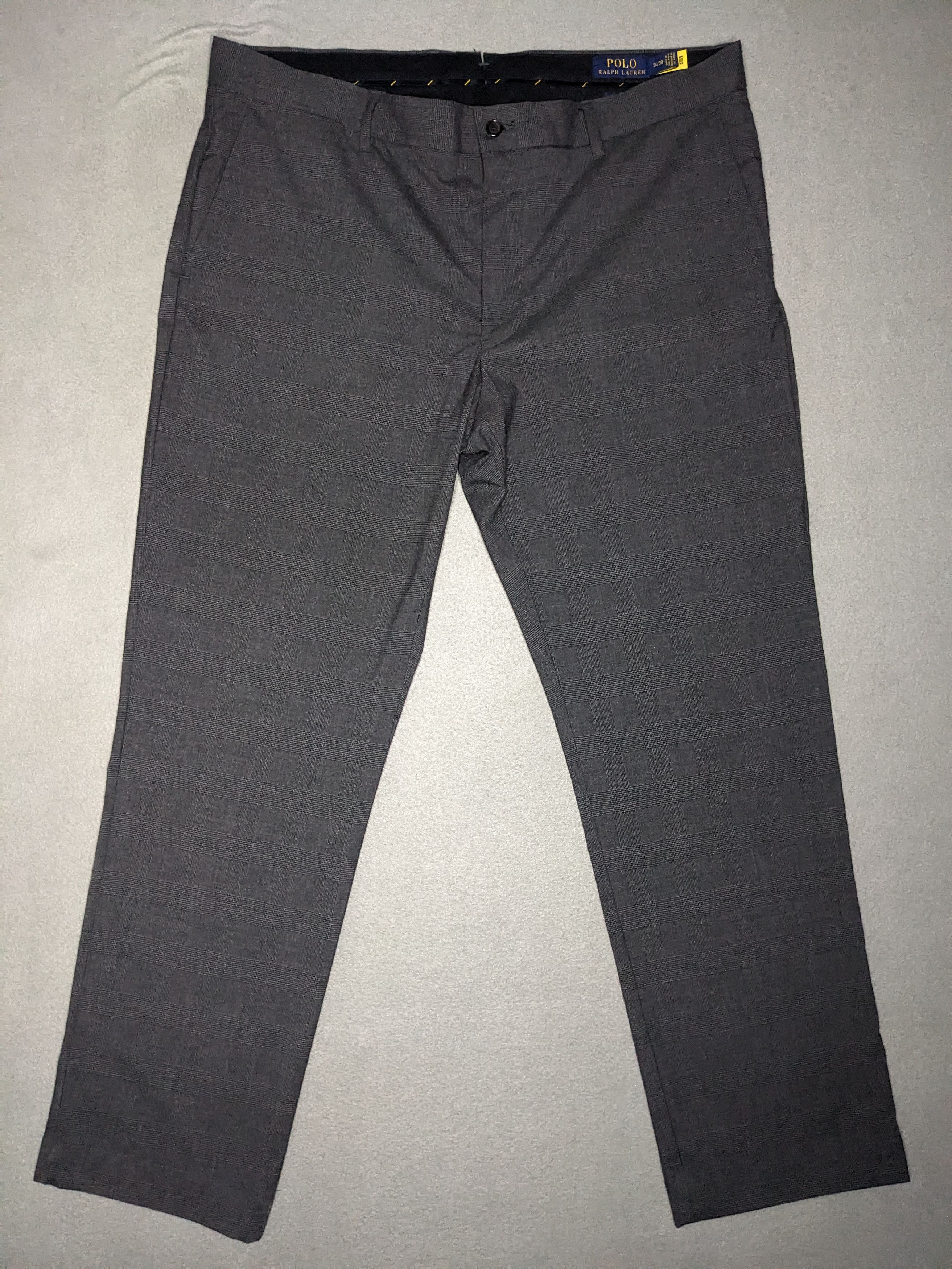 Polo Ralph Lauren Polo Ralph Lauren Stretch Straight Pants 38x30 Prince Wales Size US 38 / EU 54 - 2 Thumbnail