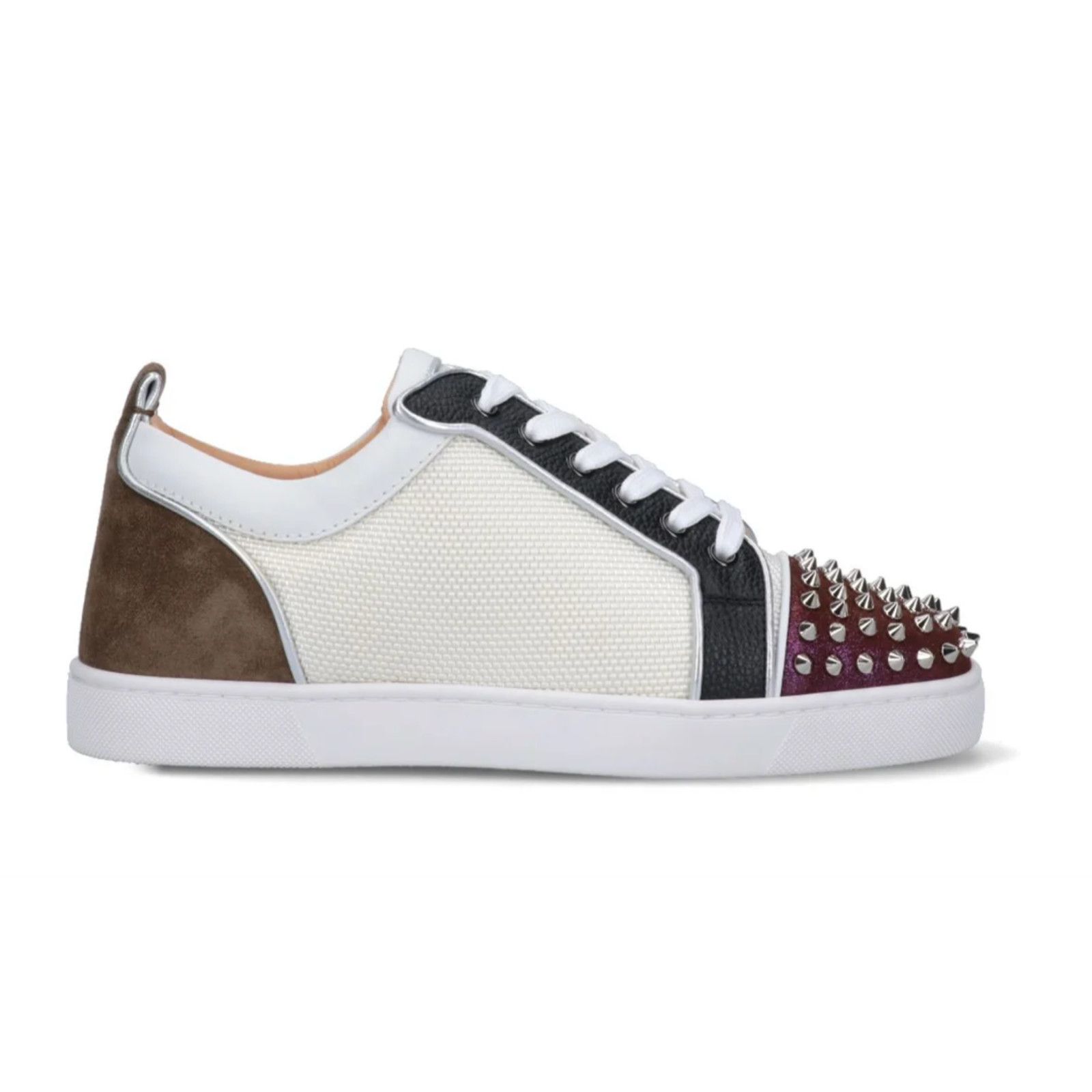Christian Louboutin Christian Louboutin Louis Junior Spikes Low Top Sneakers Size US 11 / EU 44 - 1 Thumbnail