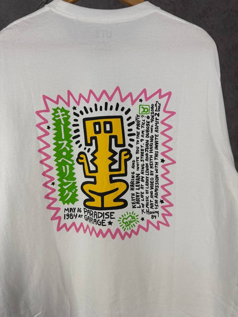 Keith Haring Keith Haring x Uniqlo art overprinted designer tee Size US XL / EU 56 / 4 - 8 Thumbnail