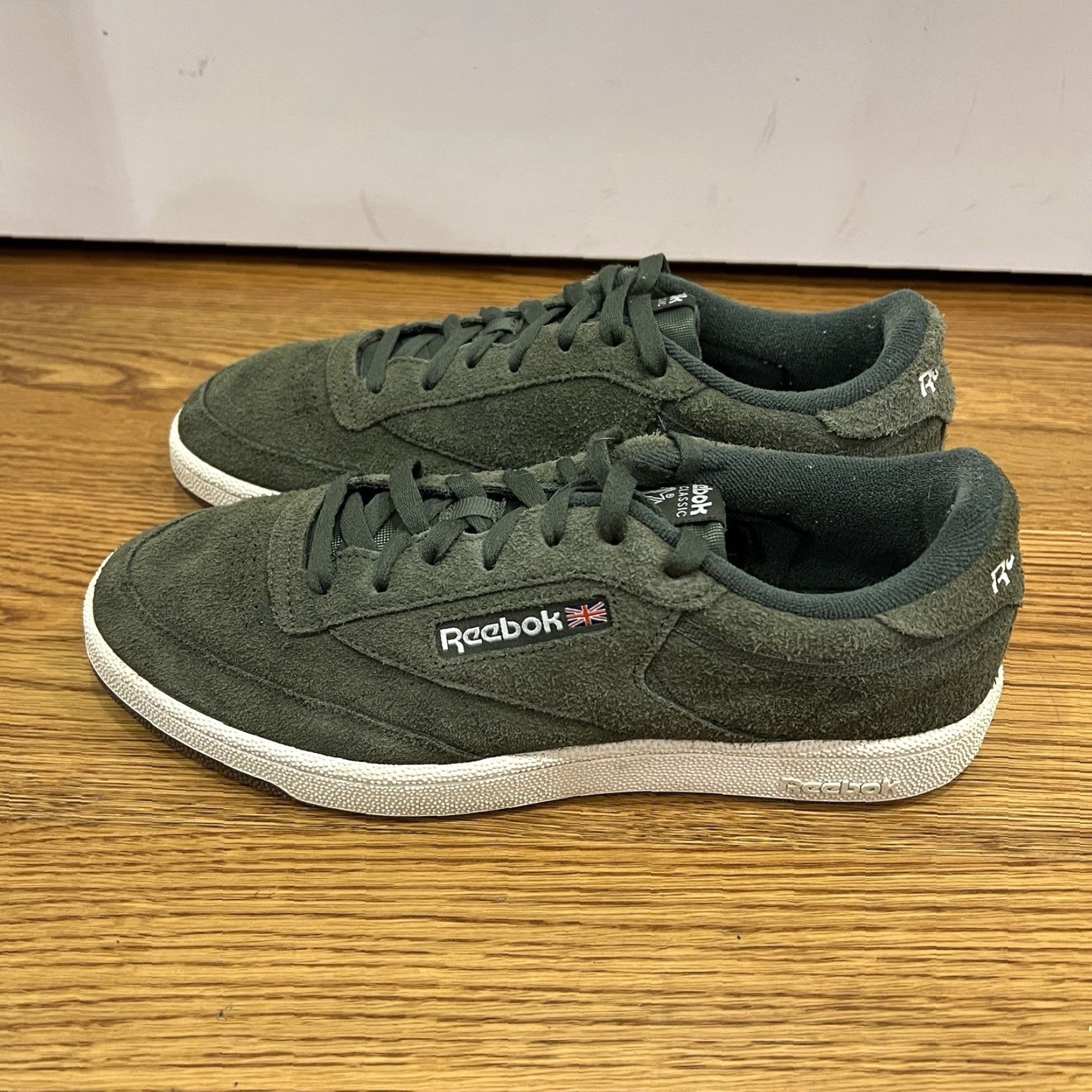 Reebok Reebok Club C 85 Sneakers Men’s Size 10.5 US Green Athletic Low Top Size US 10.5 / EU 43-44 - 6 Thumbnail