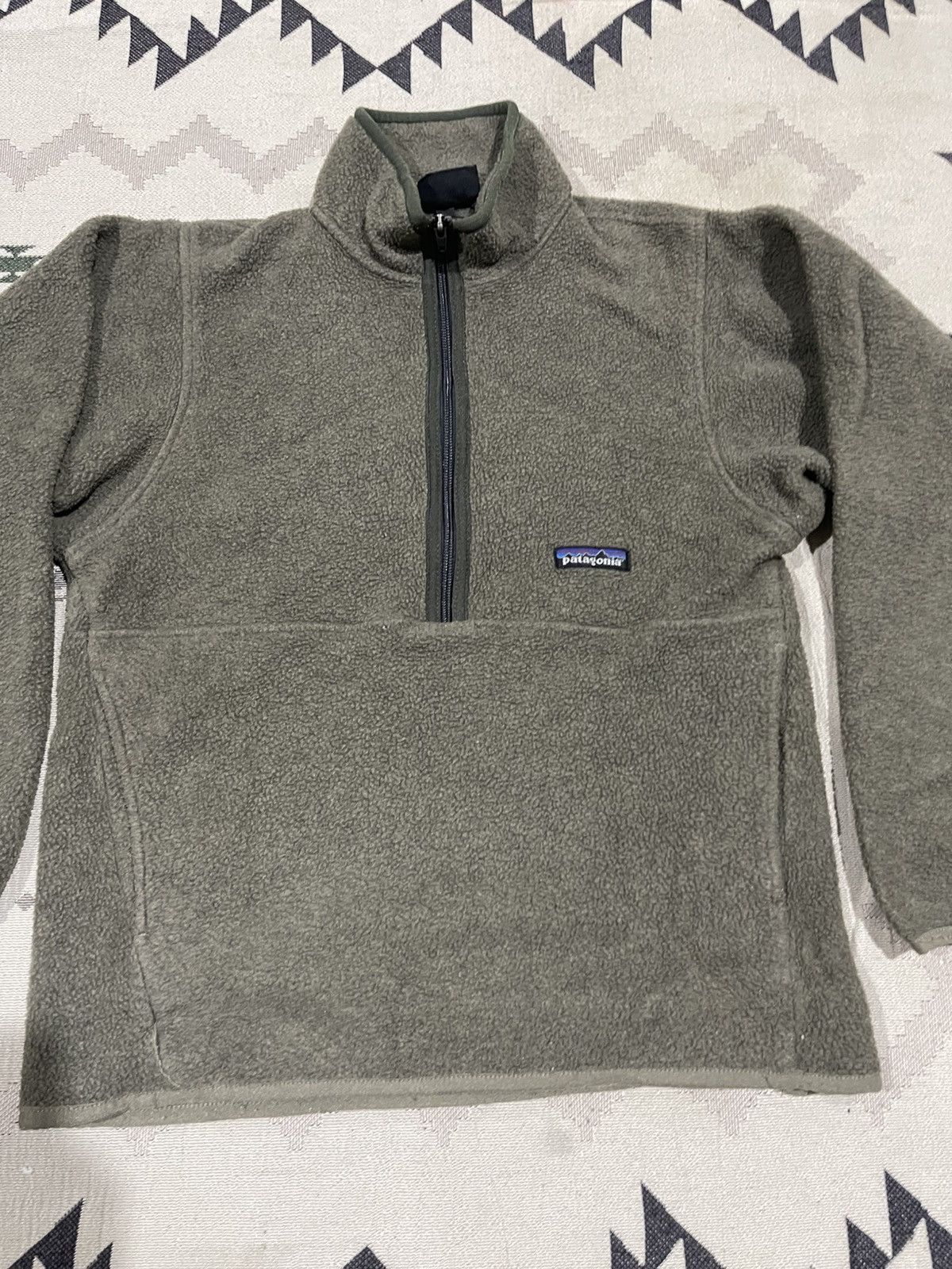 Patagonia 90s PATAGONIA SYNCHILLA HALF ZIPPER FLEECE JACKET Size US XS / EU 42 / 0 - 4 Thumbnail