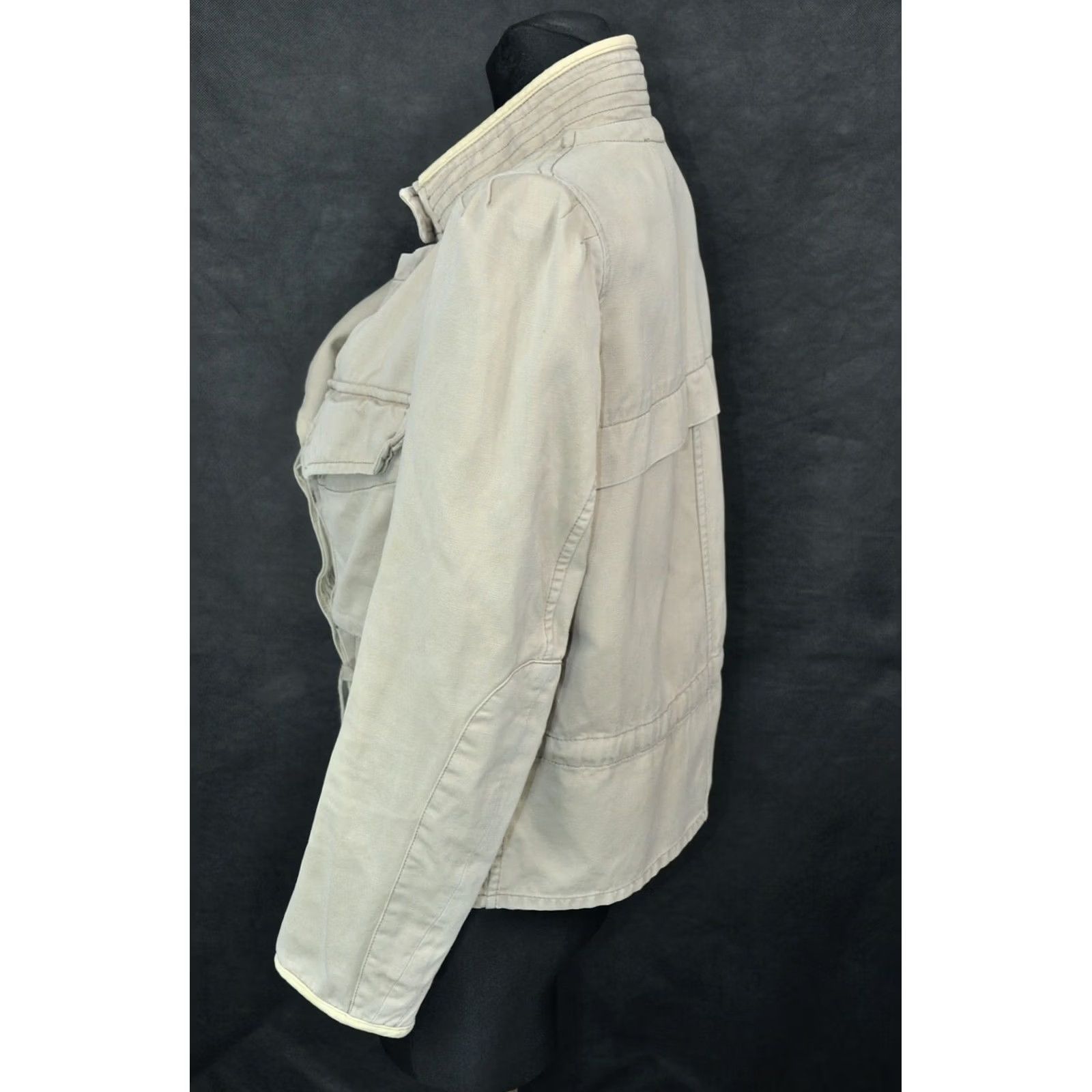 Isabel Marant ISABEL MARANT ETOILE Jacket Women's Cotton Beige 40 Military Coat Size 3 XS? 40 Not Specified" Size S / US 4 / IT 40 - 7 Thumbnail