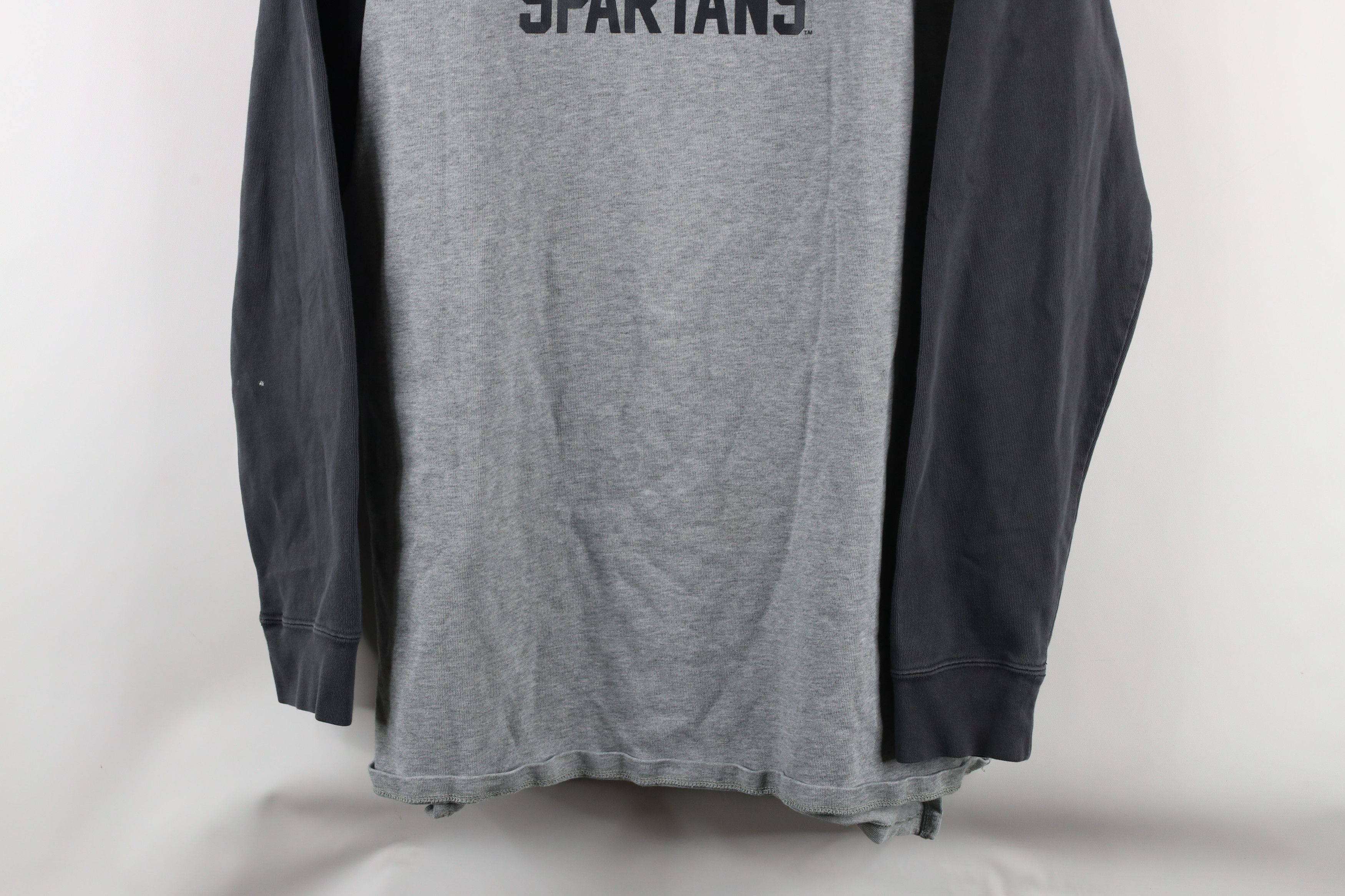 Nike × Vintage Nike Heavyweight Michigan University Long Sleeve T-Shirt Size US XL / EU 56 / 4 - 3 Thumbnail