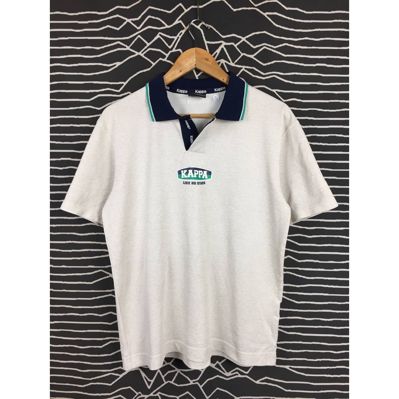 Kappa × Vintage Vtg Kappa Made In Japan Like No Other Cool & Dry Polo Tee Size US L / EU 52-54 / 3 - 1 Thumbnail