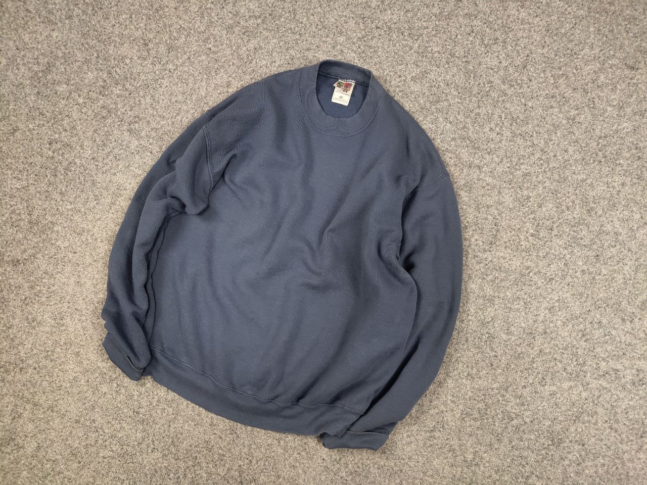 Fruit Of The Loom Vintage 90's Fruit of the Loom Best Crew Check Sweatshirt Size US M / EU 48-50 / 2 - 3 Thumbnail