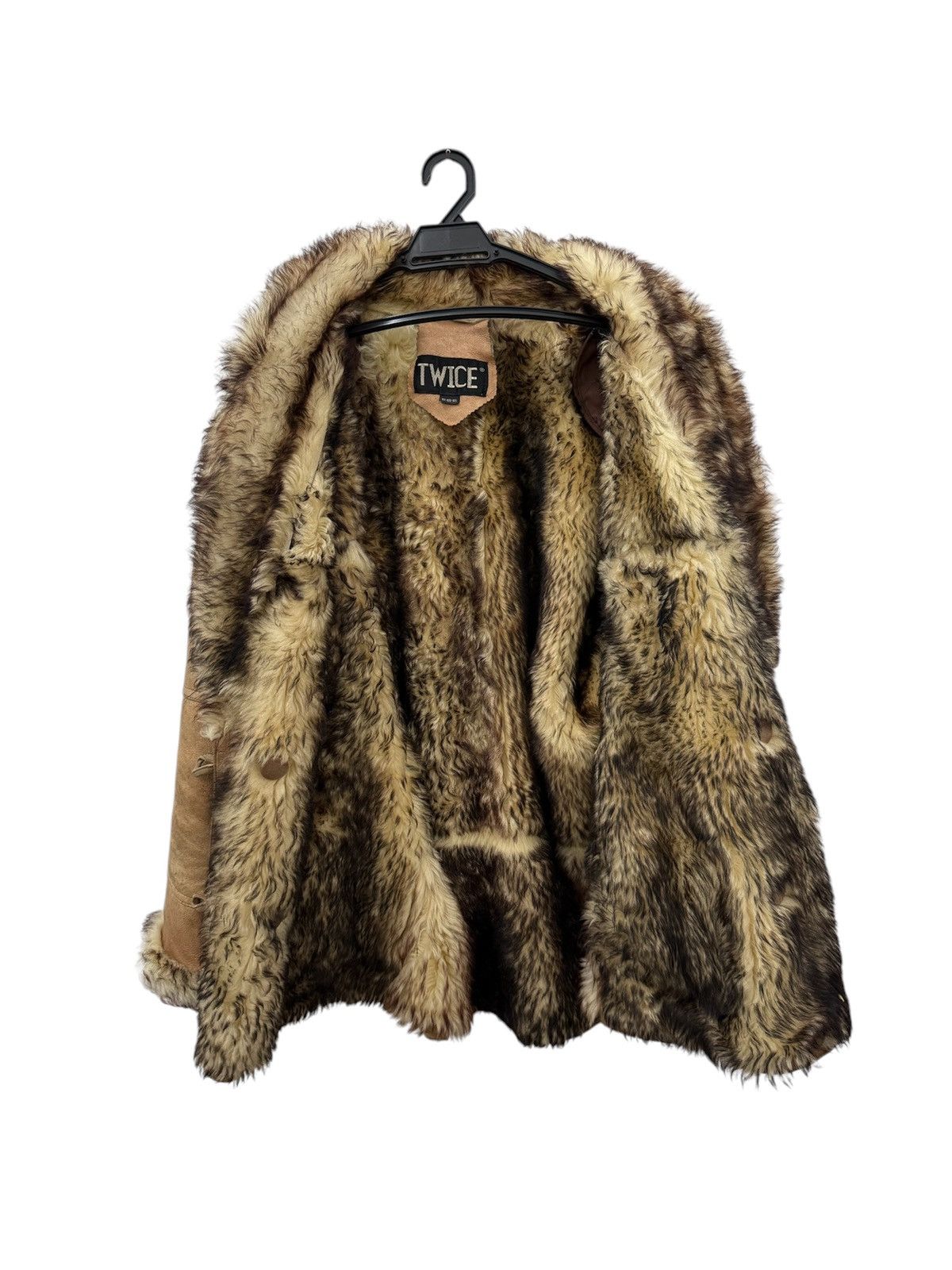 Genuine Leather × Waste(twice) TWICE SHEEPSKIN COAT DOUBLE POCKET FUR JACKET Size US L / EU 52-54 / 3 - 6 Thumbnail