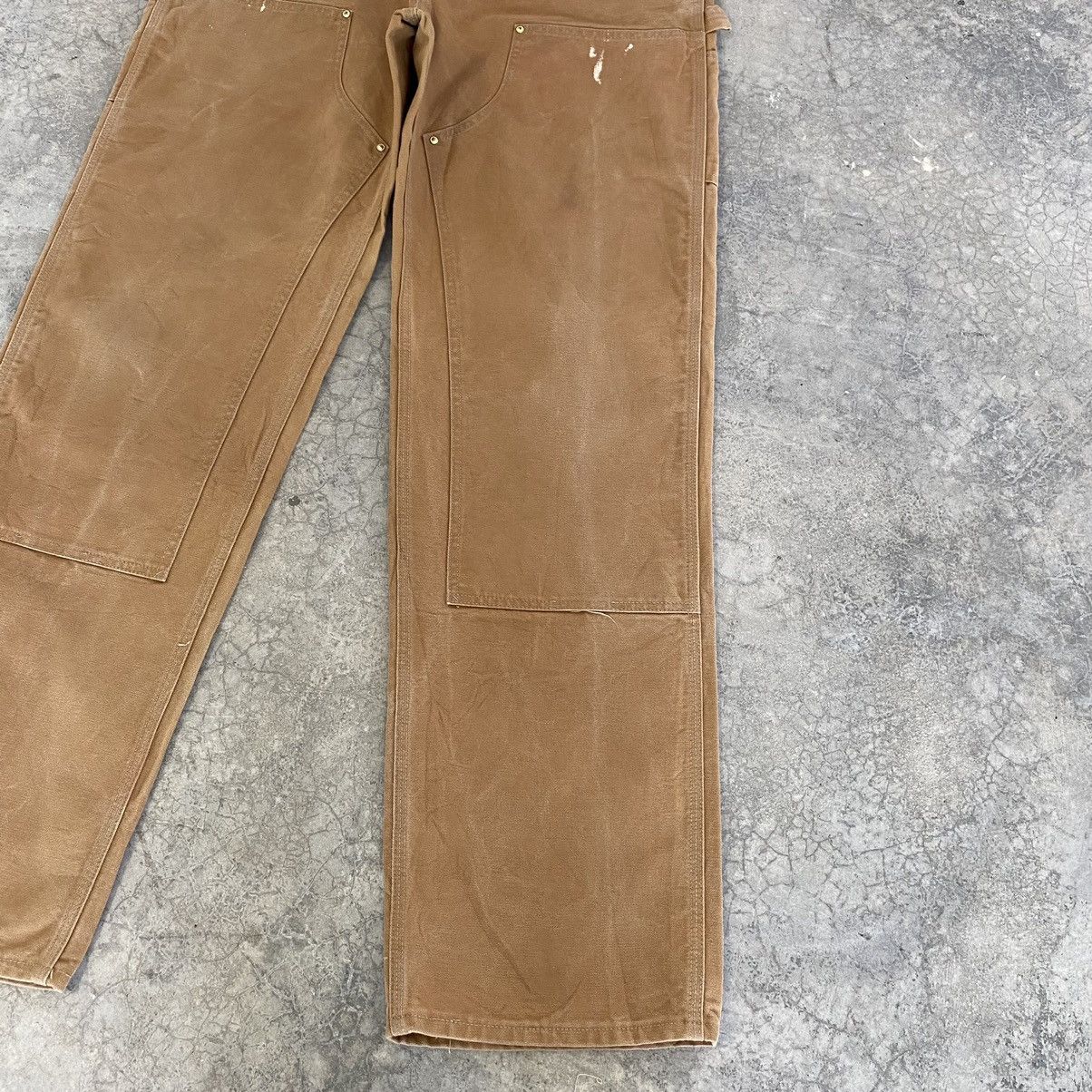 Carhartt Vintage Carhartt Double Knee Tan Carpenter Workwear Pants Size US 35 - 8 Thumbnail